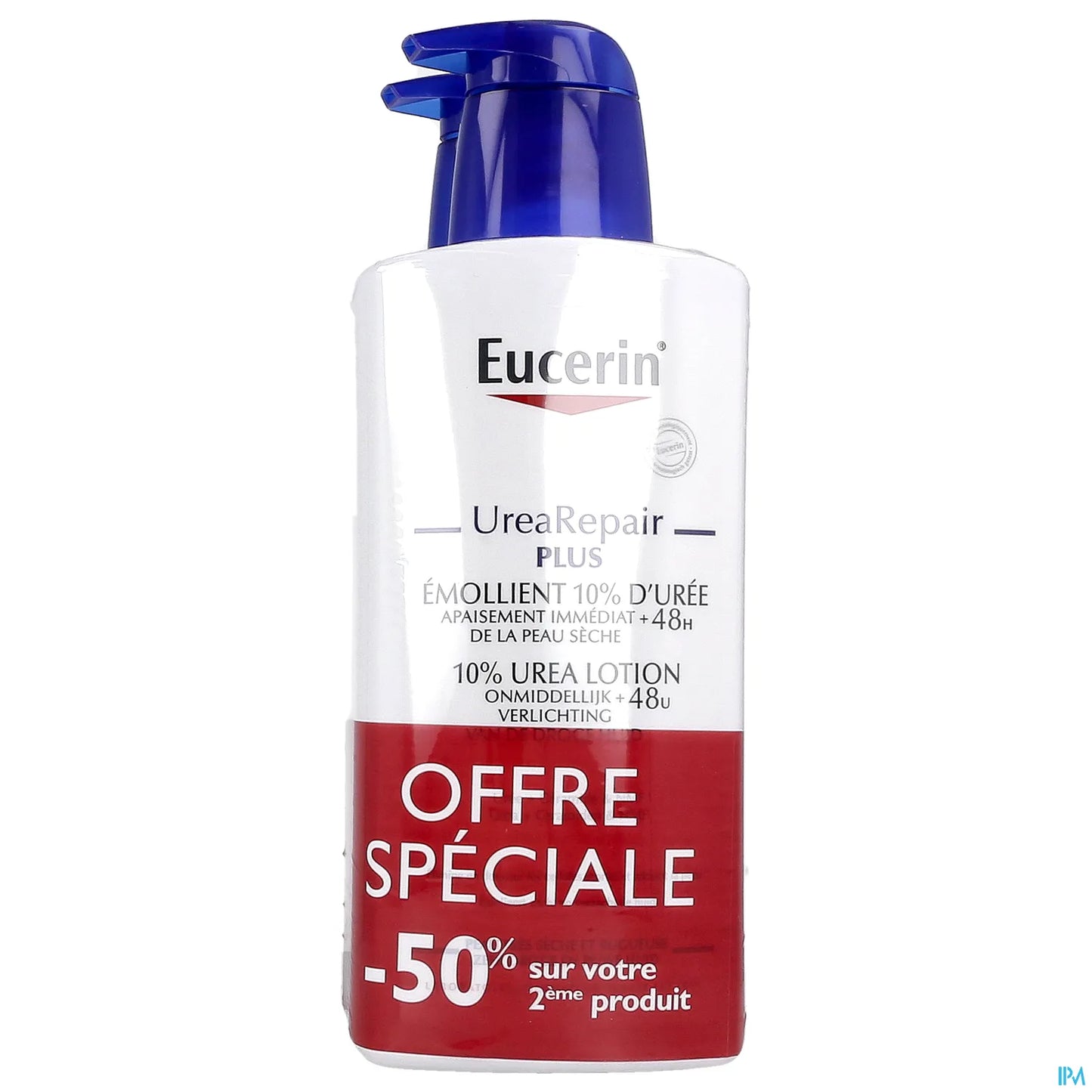 UreaRepair Plus Émollient 10% d'Urée Lot de 2 x 400ml