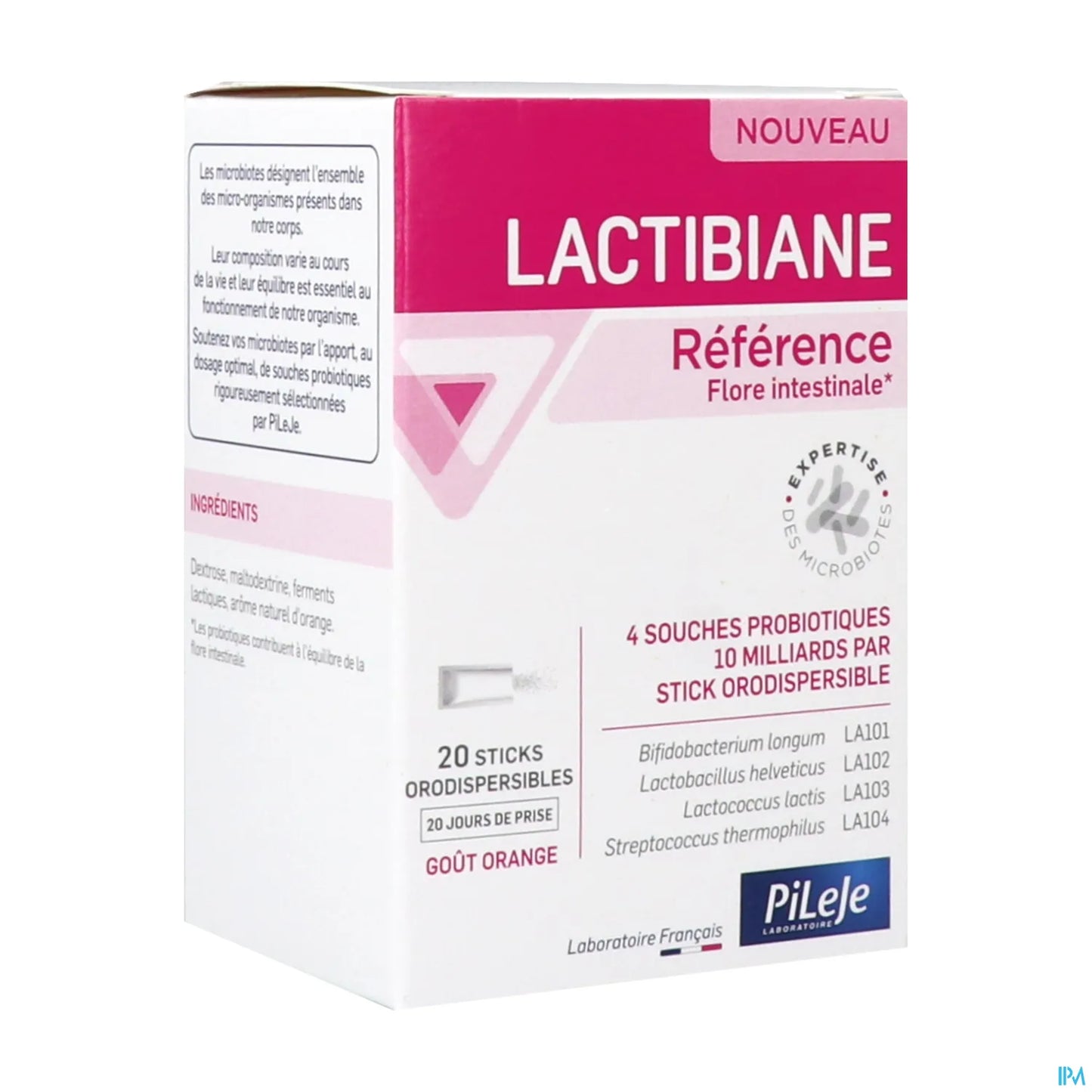 Lactibiane Reference 20 Sticks Gusto Arancia