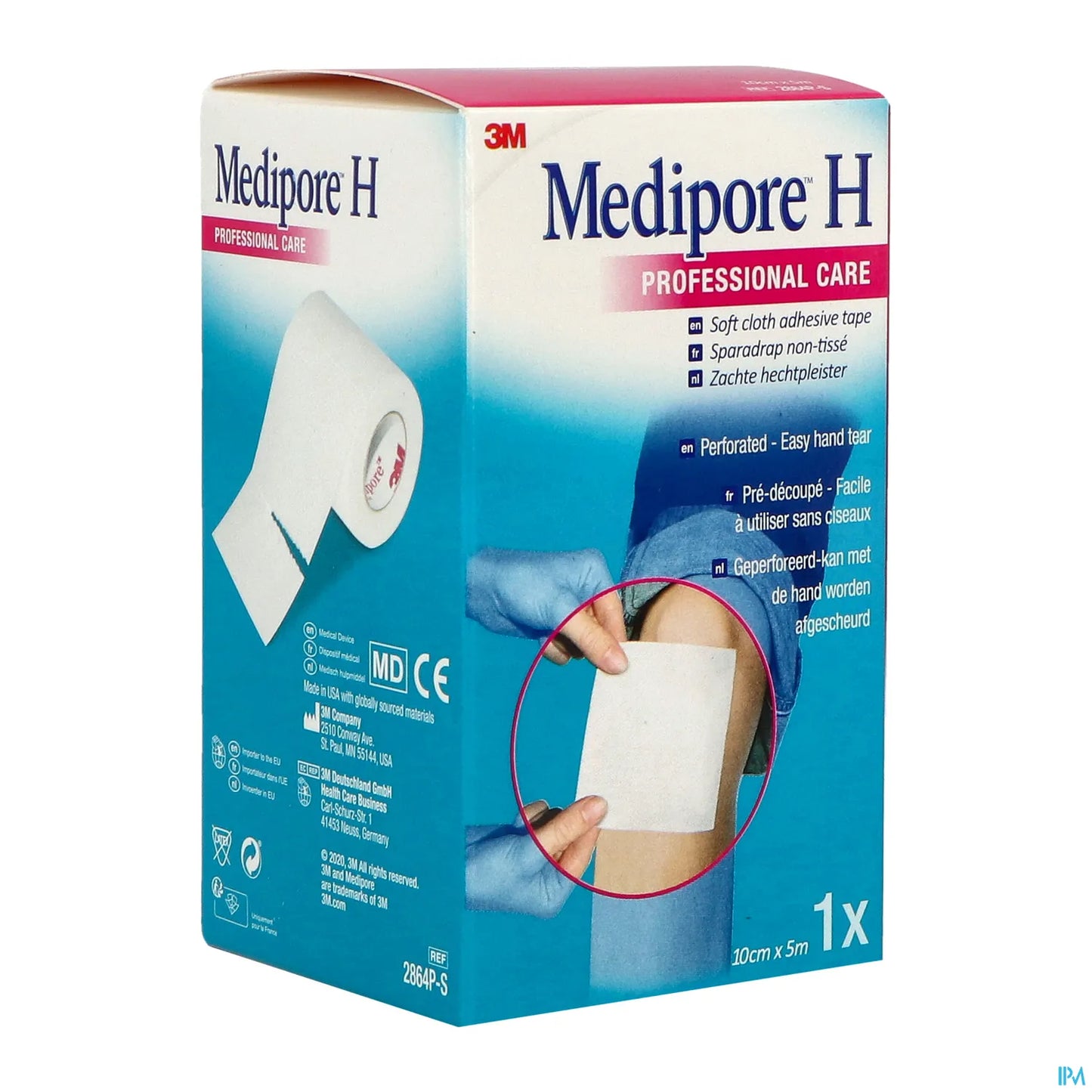 Sparadrap Predécoupé 100 Millimètres x 5 Mètres