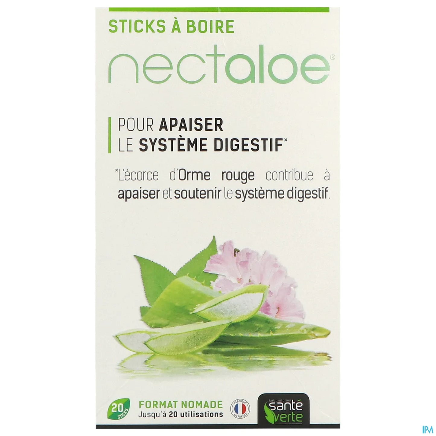 Nectaloe Sticks à Boire 20 Sticks