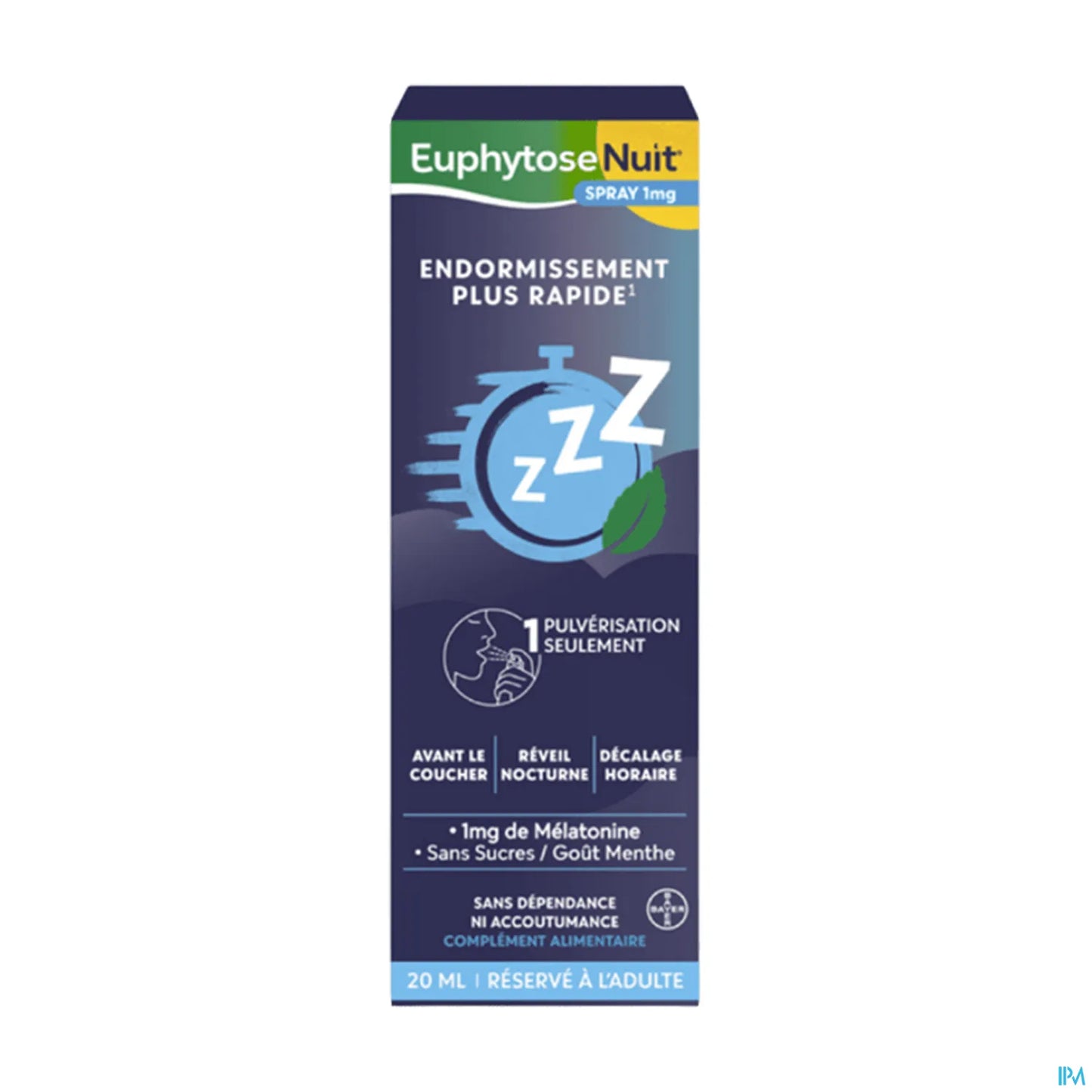 Euphytose Nuit 1 mg Spray 20 mL