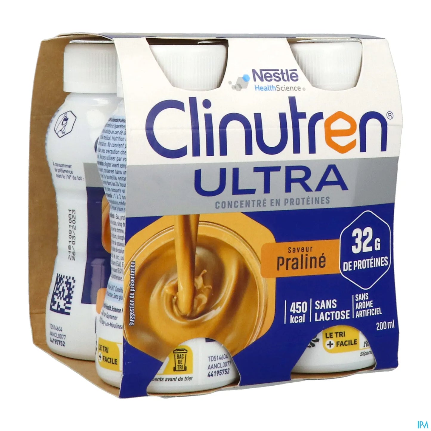 Clinutren Ultra Hyperconcentré Praliné 4 x 200 mL