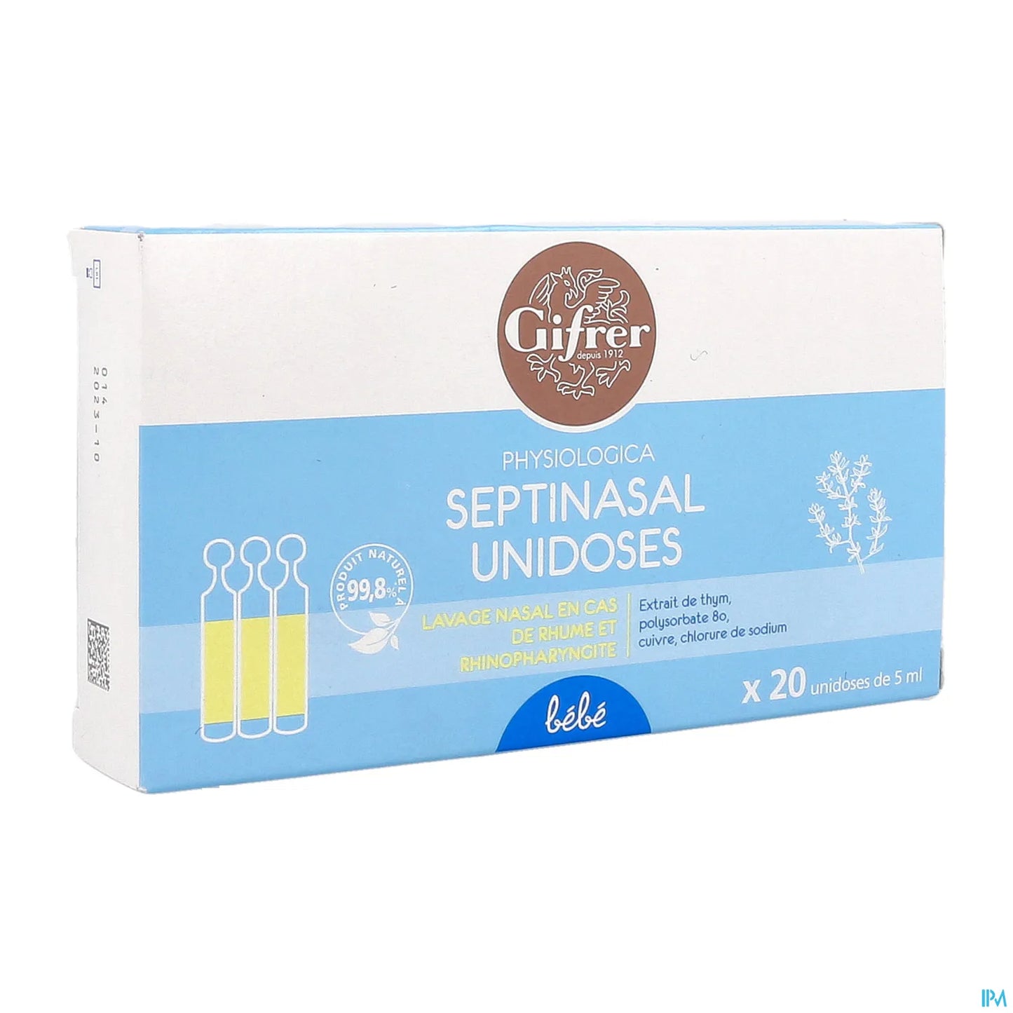 Septinasal Solution Nasale 20 Unidoses 5ml
