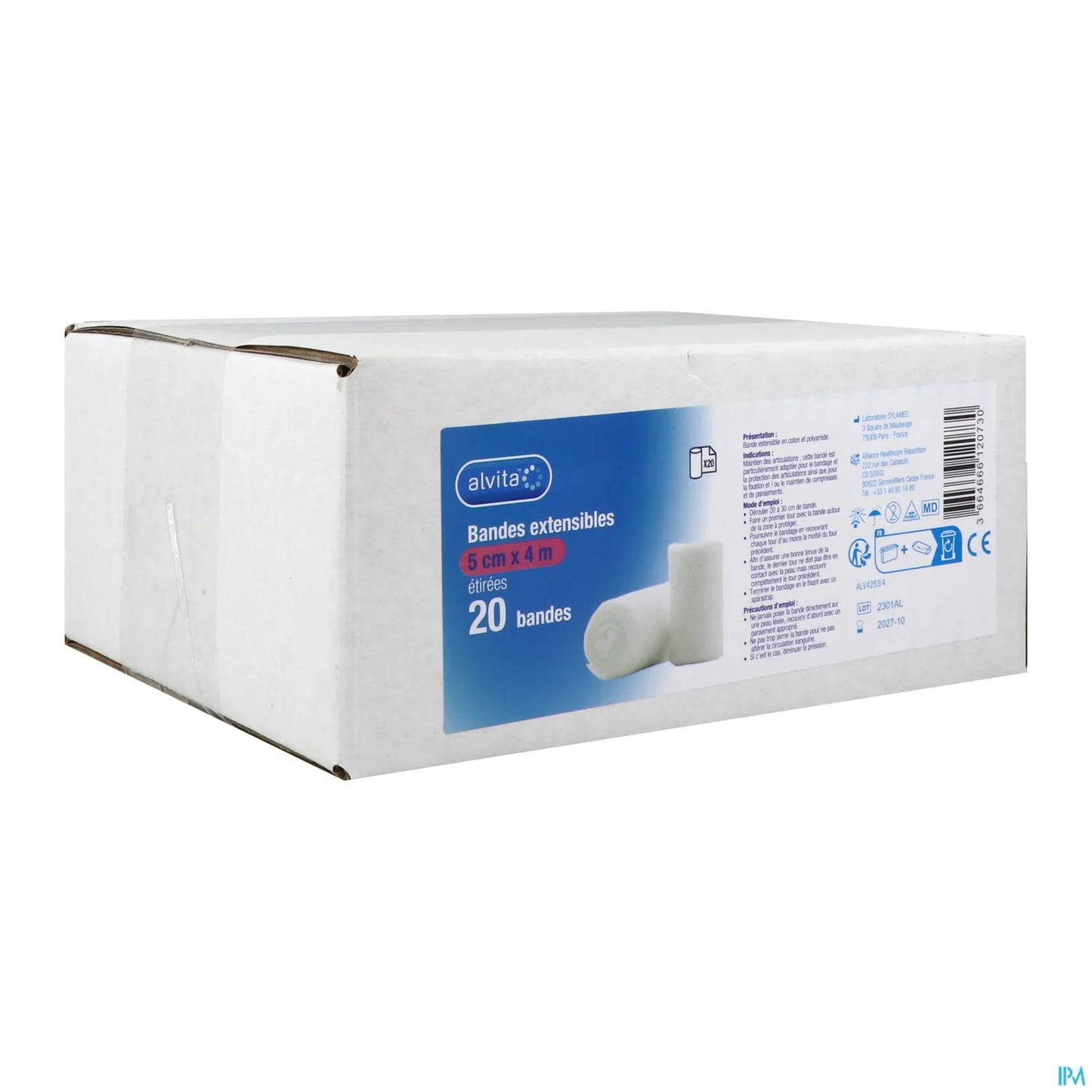 Bande Extensible 5 cm x 4 m 20 Unités