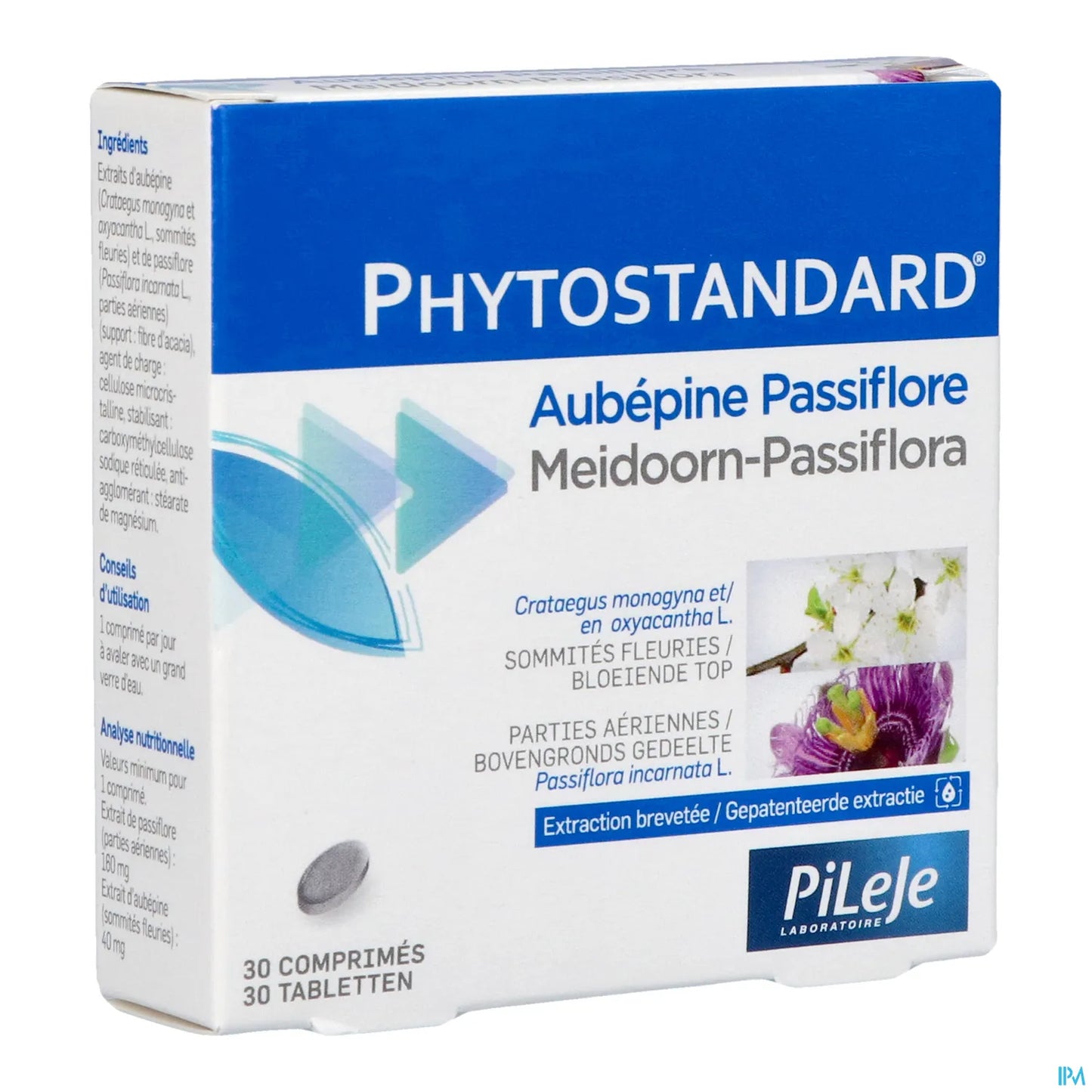 Phytostandard Aubépine Passiflore 30 Comprimés