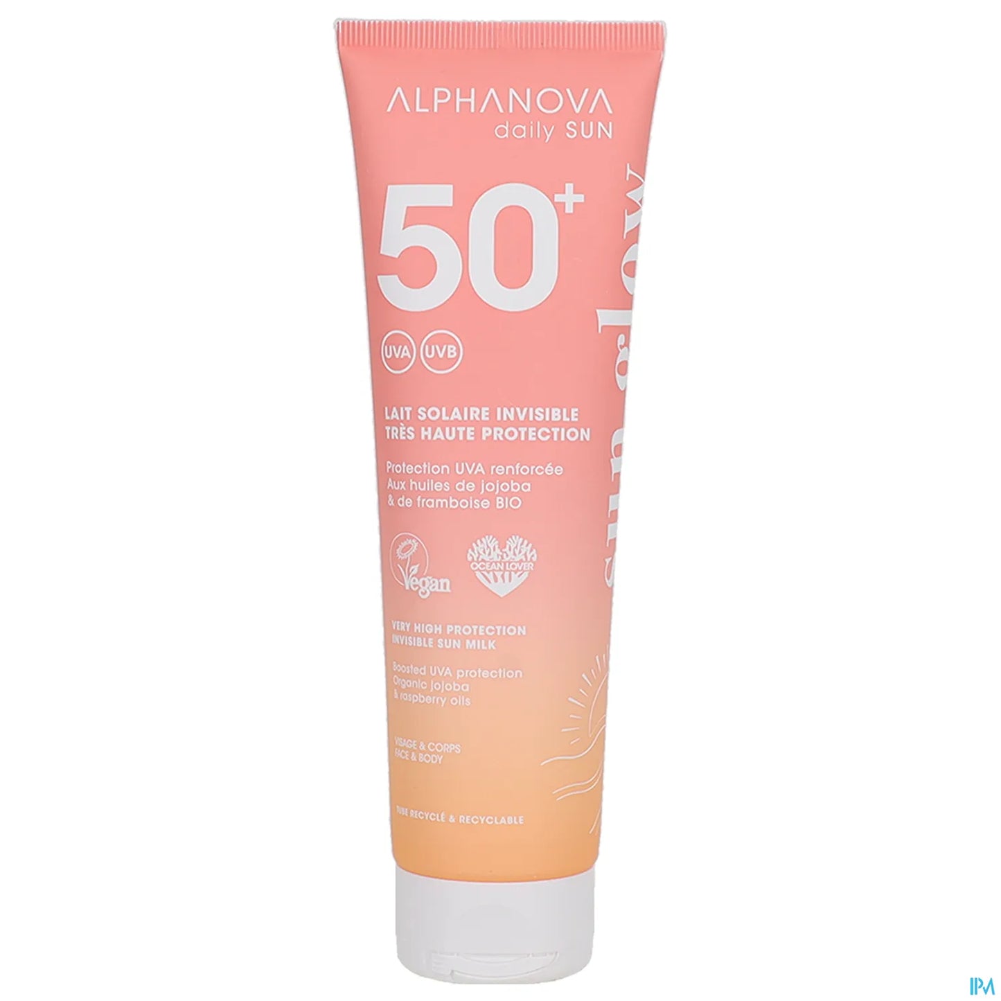 Sun Glow Lait Solaire SPF50 150ml