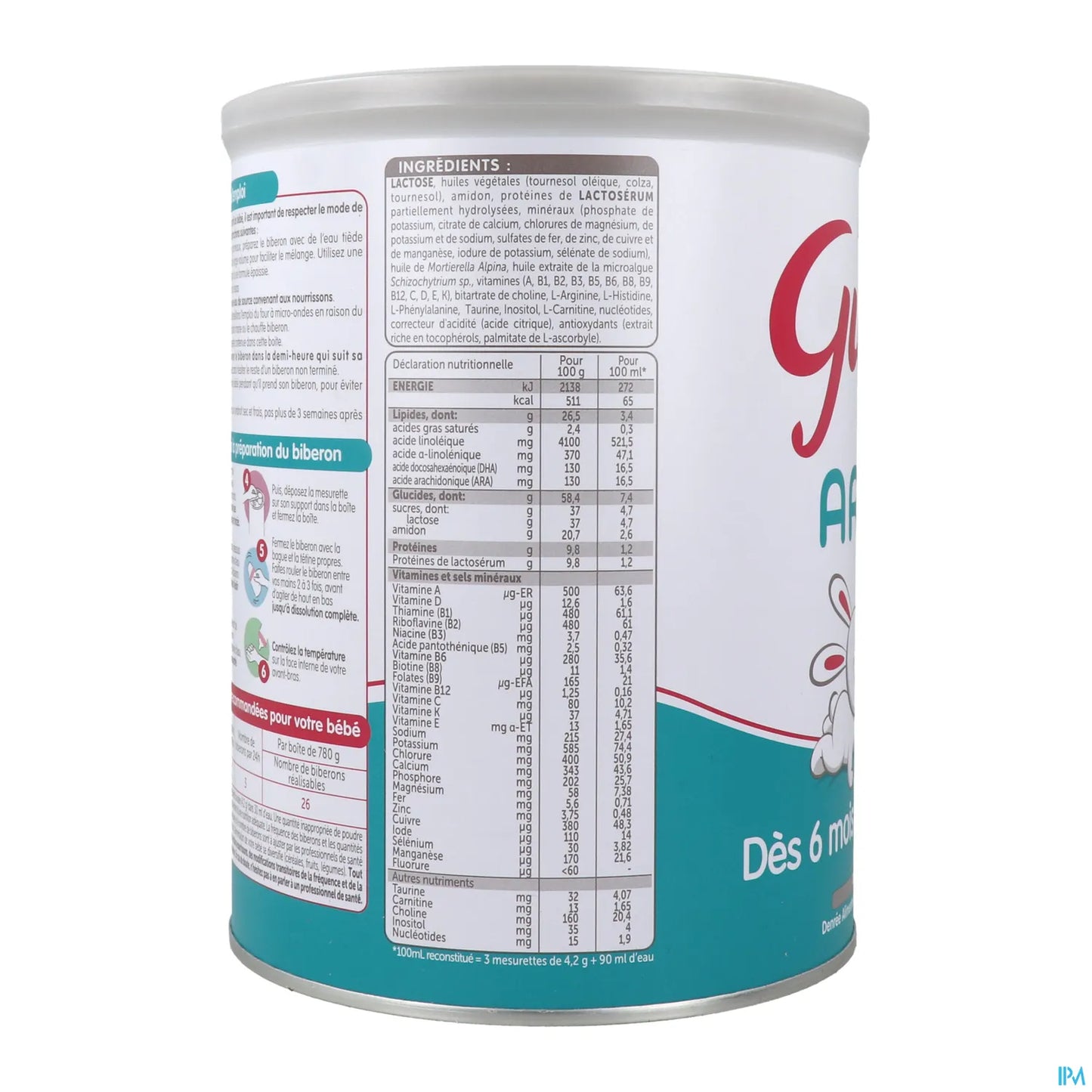 Expert AR 2 Anti-Regurgitation Powdered Milk 6-12 Months 780g