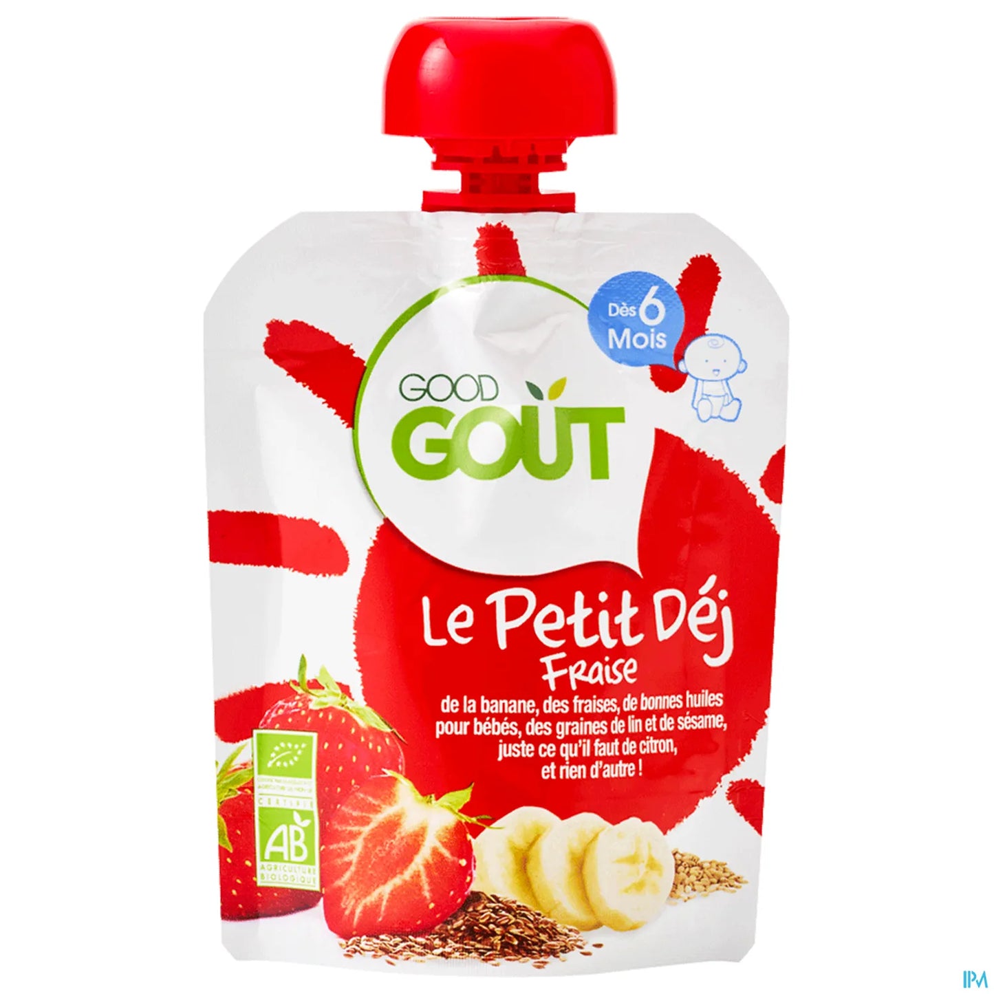 Colazione biologica alla fragola 70 g