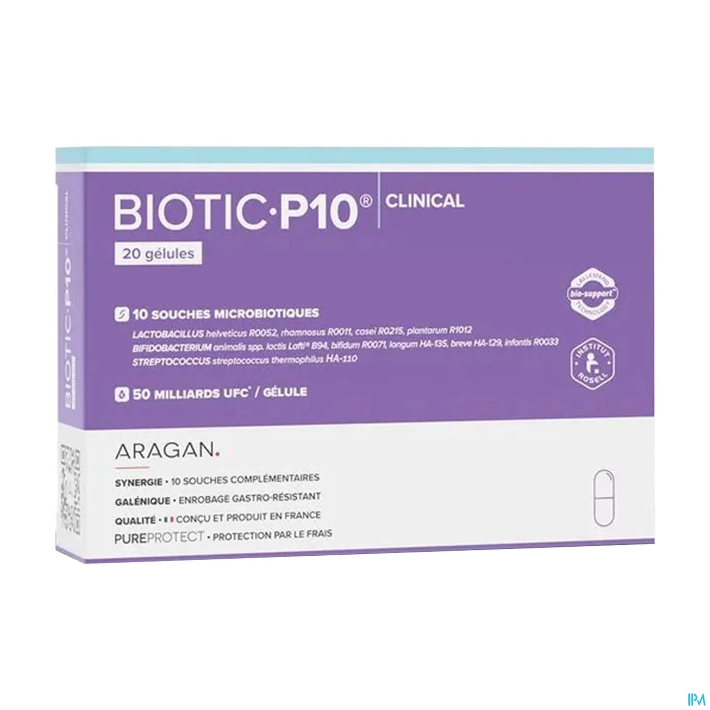 Biotic P10 Clinical Boîte de 20 Gélules