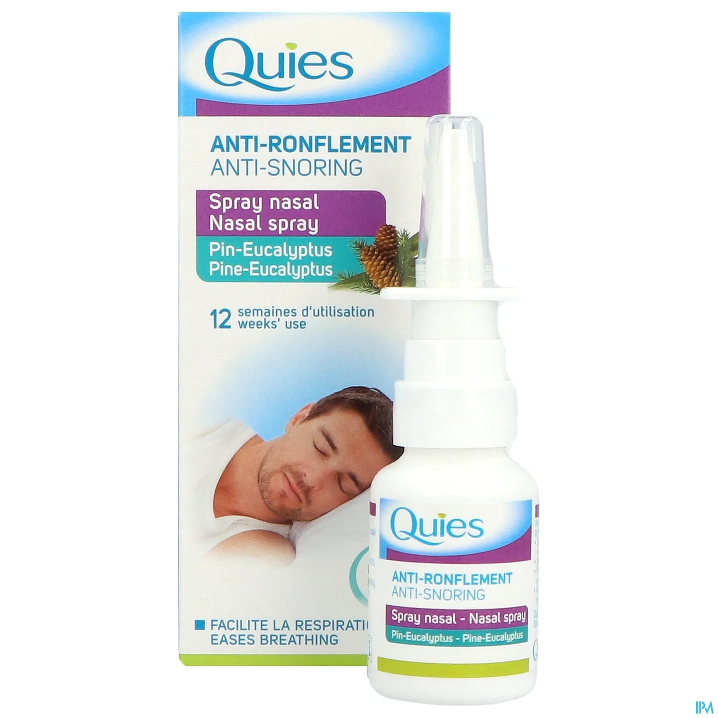Anti-Ronflement Spray Nasal Pin Eucalyptus 15ml