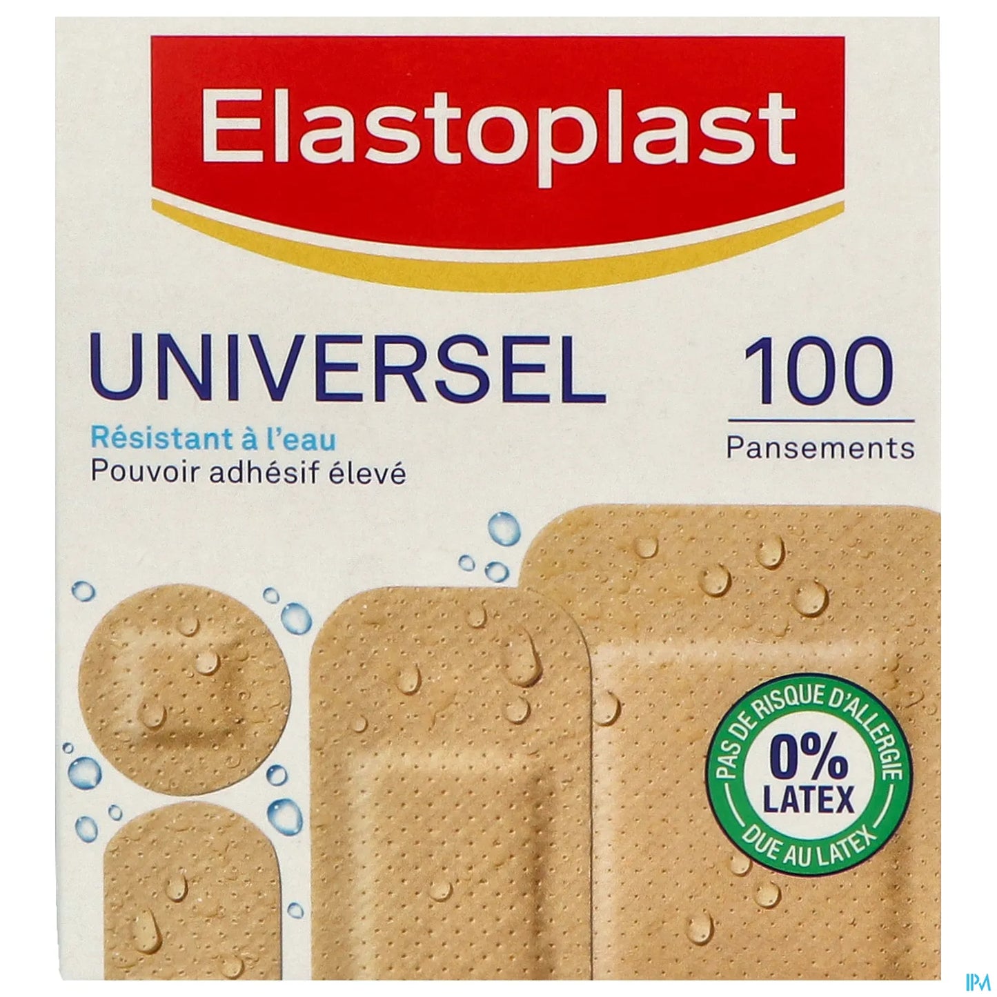 Pansement Universel 100 Pansements 4 Tailles