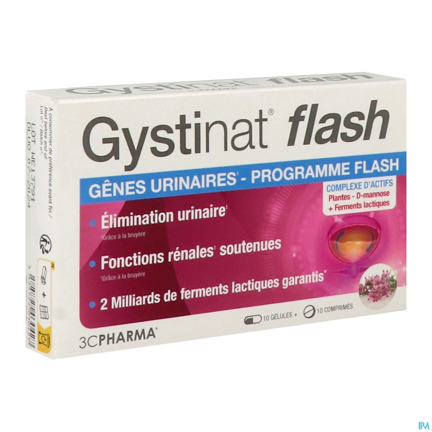 Gystinat Flash 10 Tablets 10 Capsules