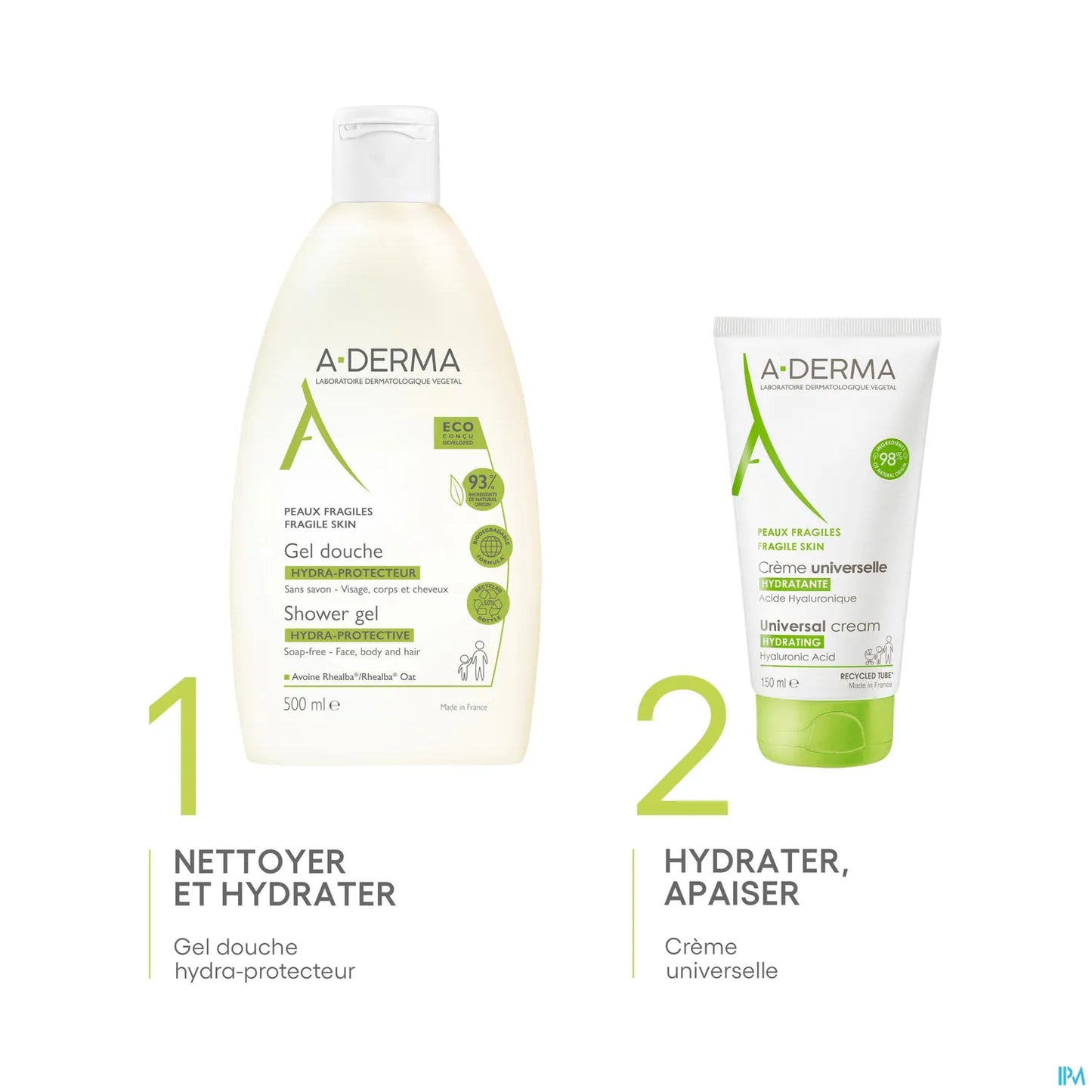 Exomega Control Gel Moussant Émollient Anti-Grattage 500ml