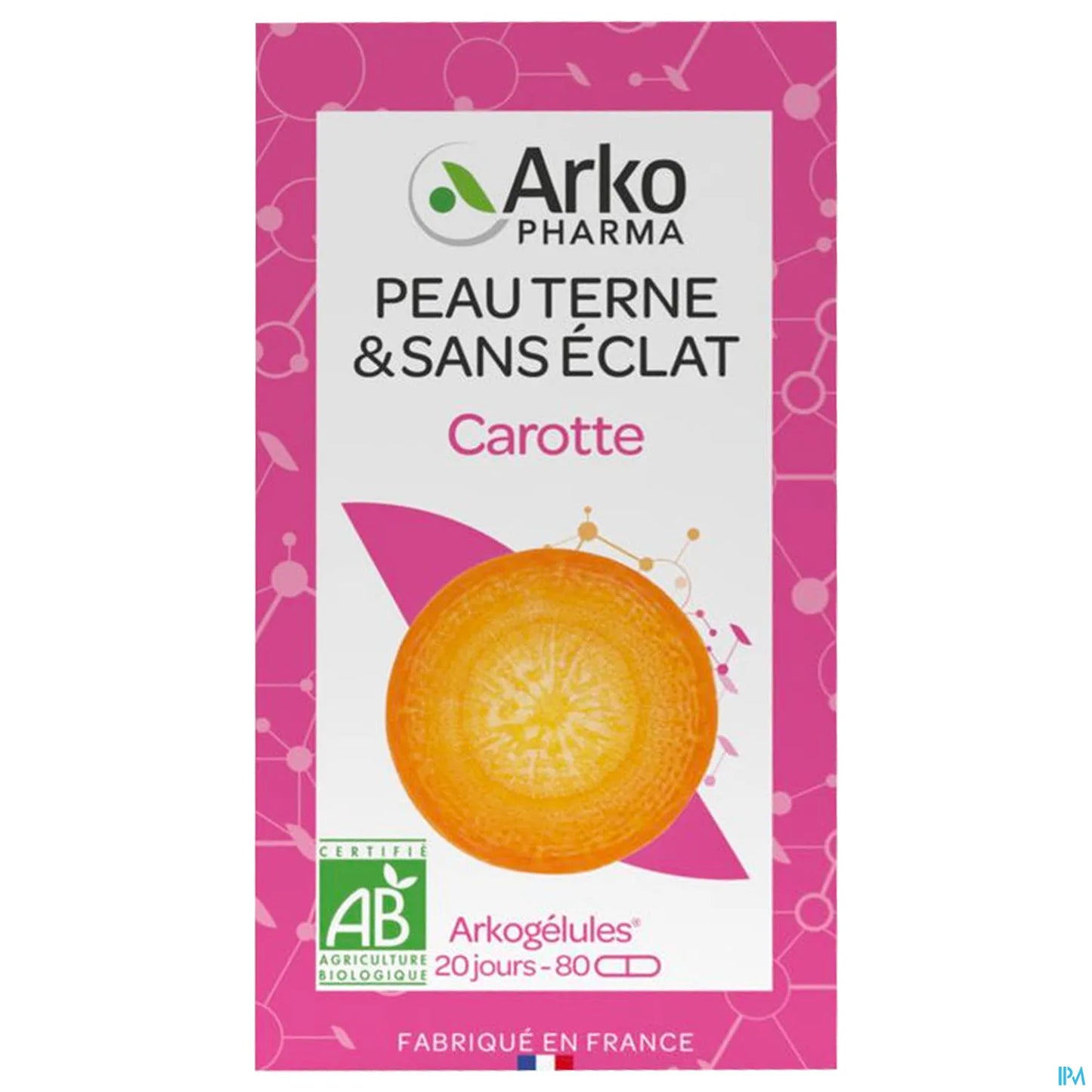 Arkogélules Carota Biologica 80 Capsule