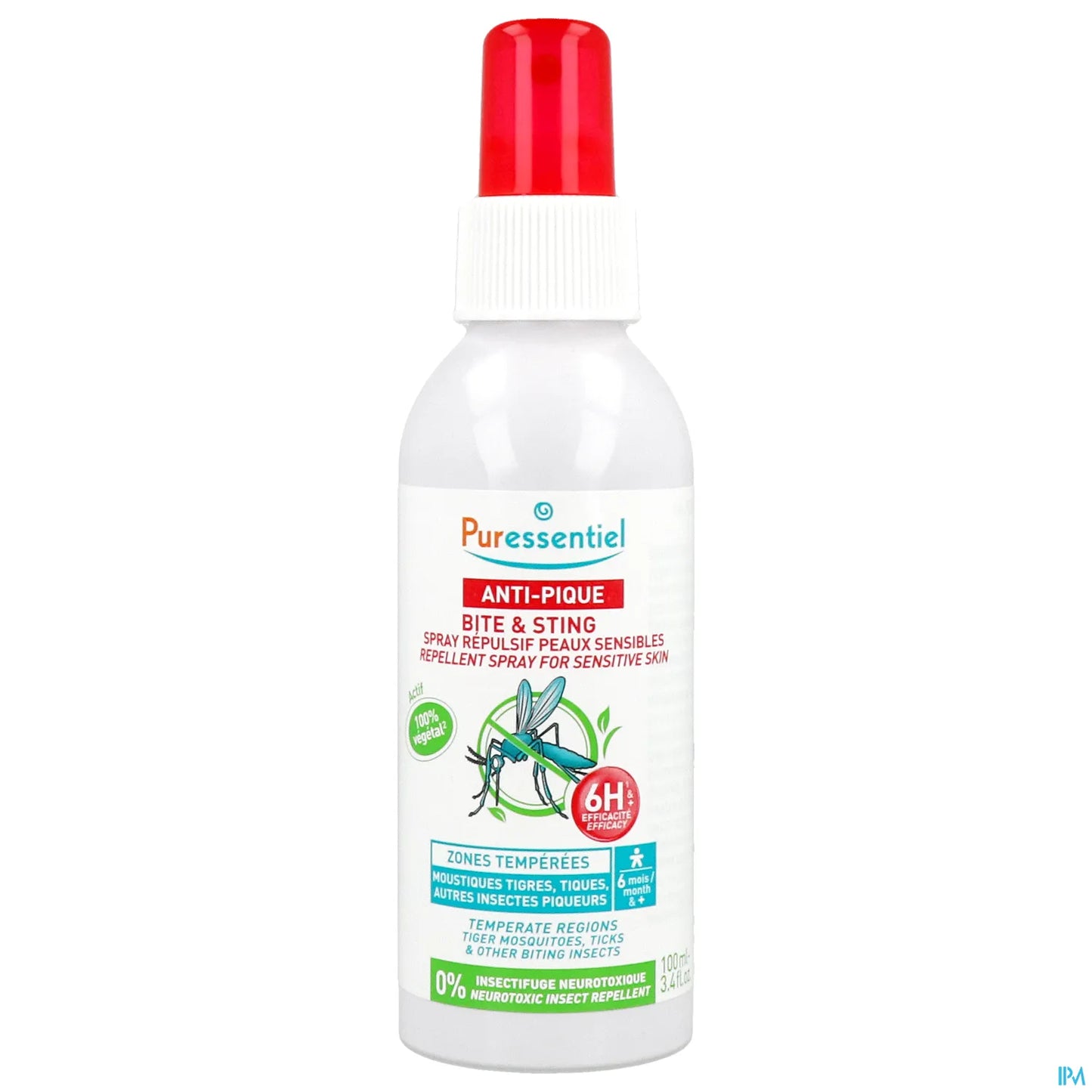 Spray repellente anti-morso per pelli sensibili 100 ml