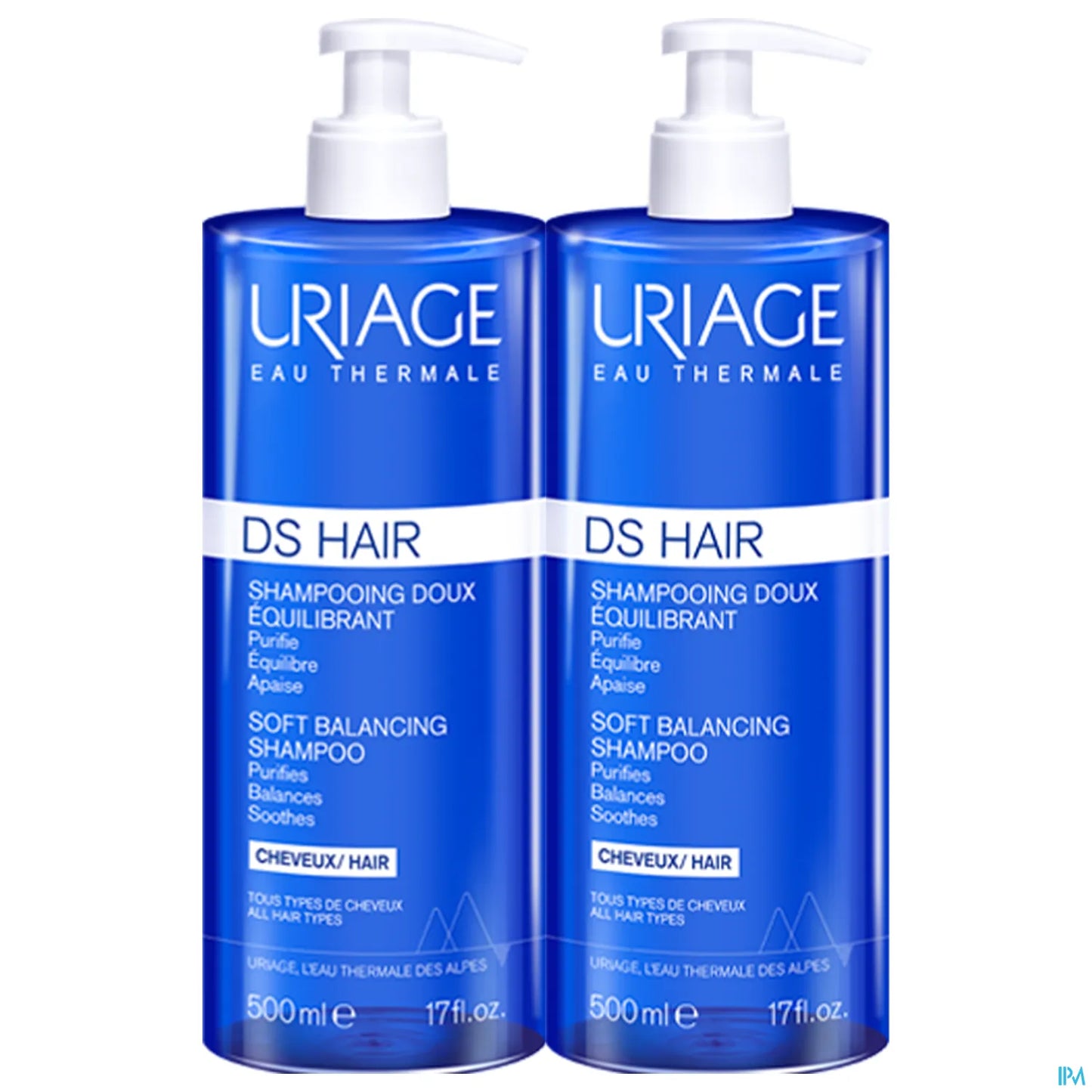 DS Hair Shampooing Doux Equilibrant 2x500ml