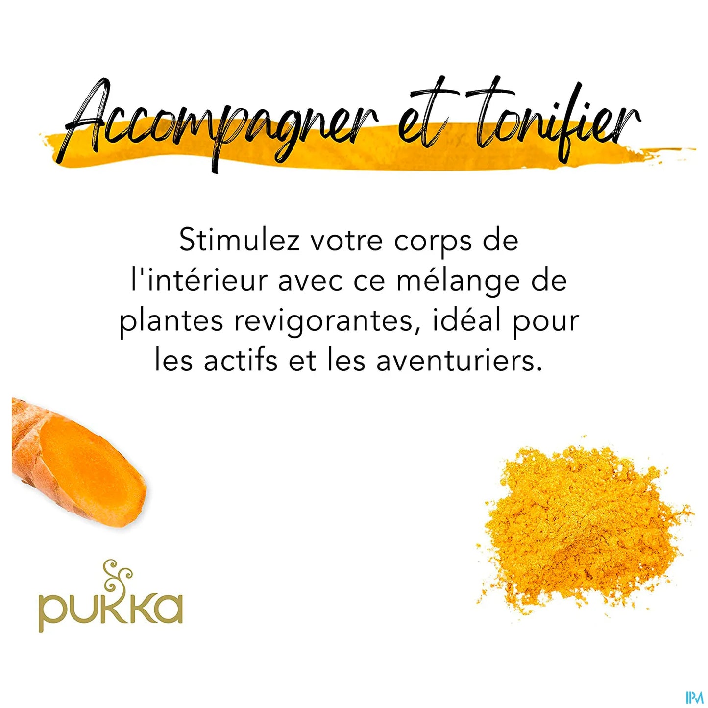 Pukka Infusion Curcuma Tonique Bio 20 sachets