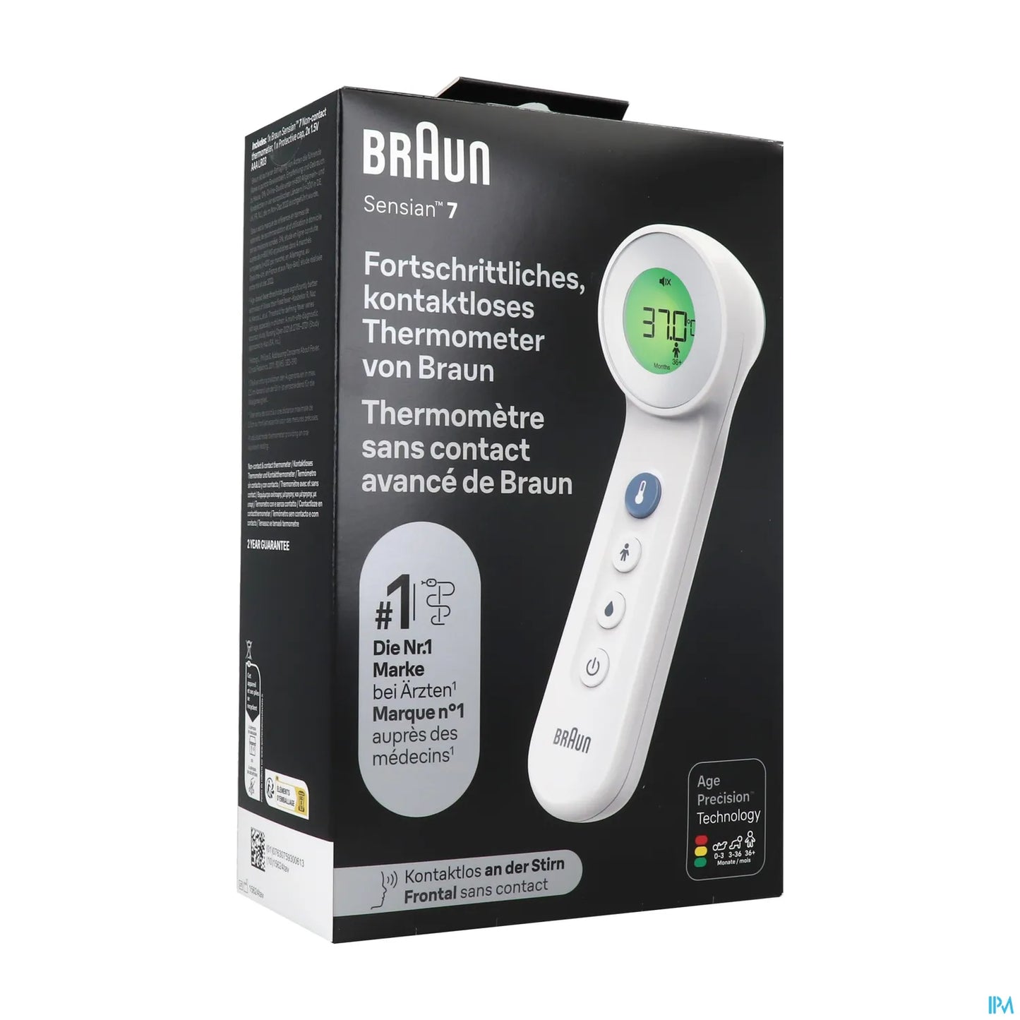 Braun Thermomètre Frontal BNT400 Sans Contact