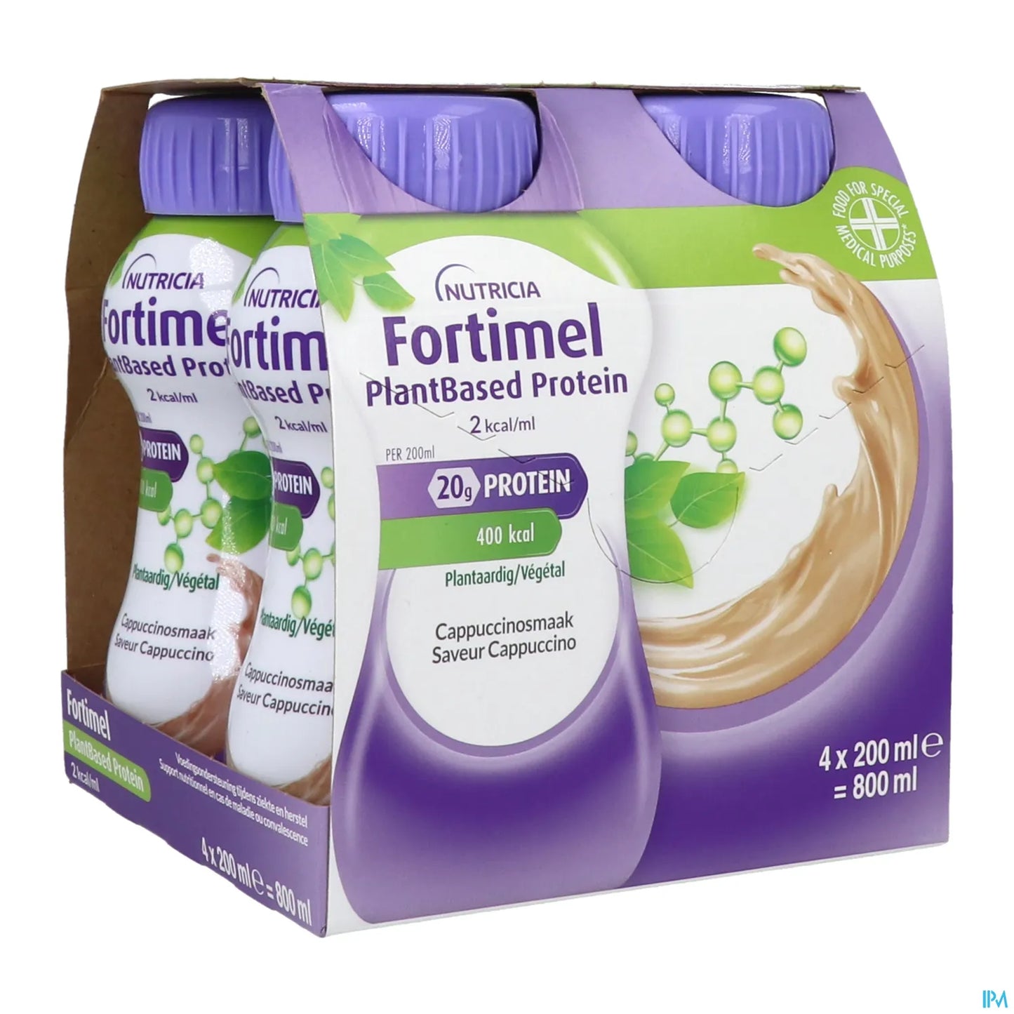 Fortimel Protein 2 kcal Cappuccino 4 x 200 mL