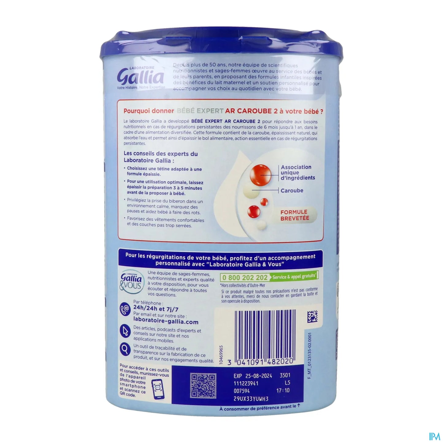 Baby Expert AR2 Carob 800g
