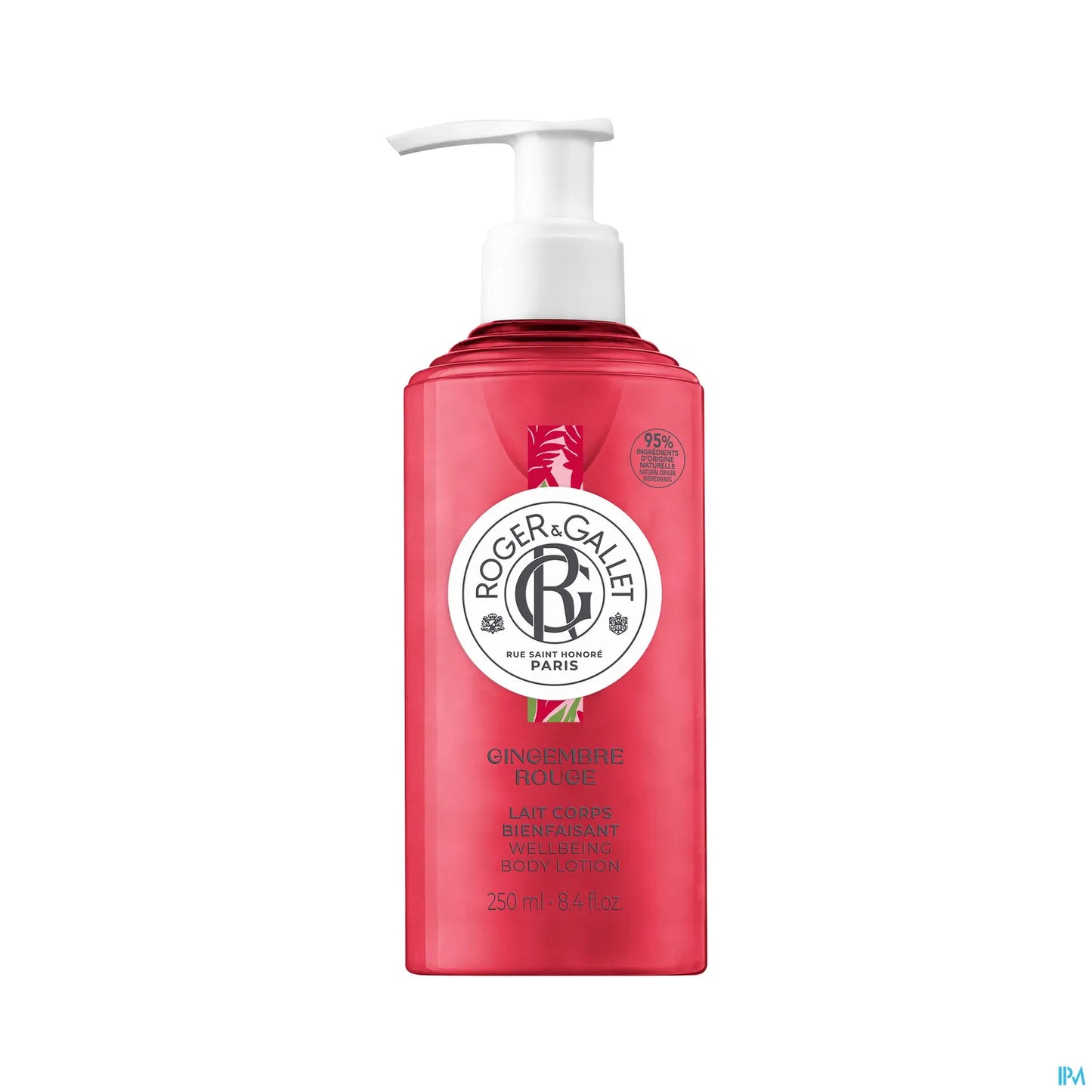 Gingembre Rouge Lait Corporel Bien-être 250ml