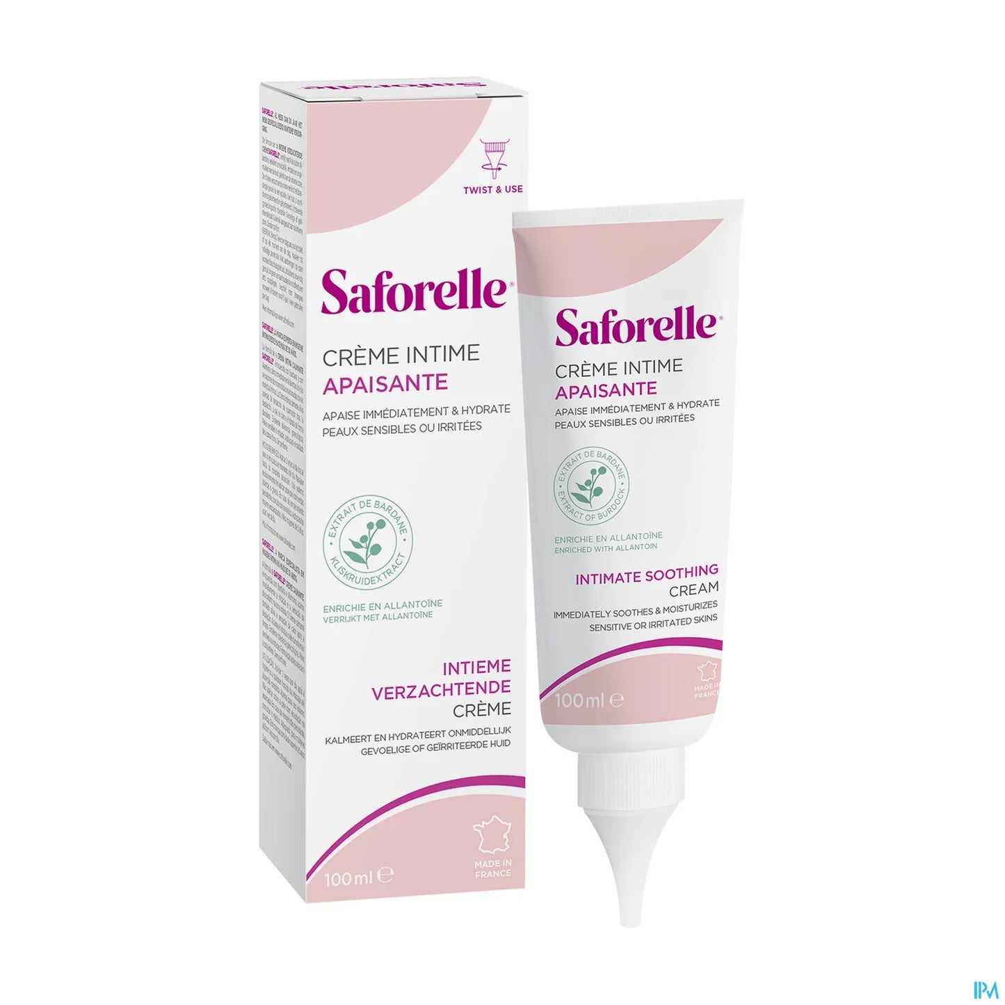 Crème Apaisante Intime 100ml Tube-applicateur