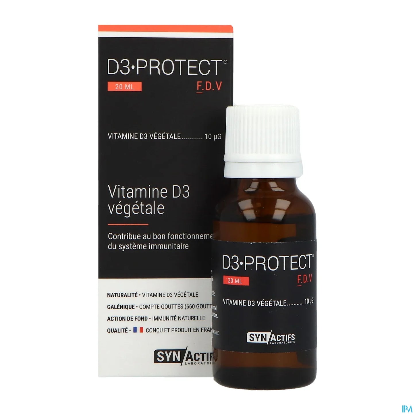 Synactifs D3 Protect Vitamina D3 Vegetale 20ml