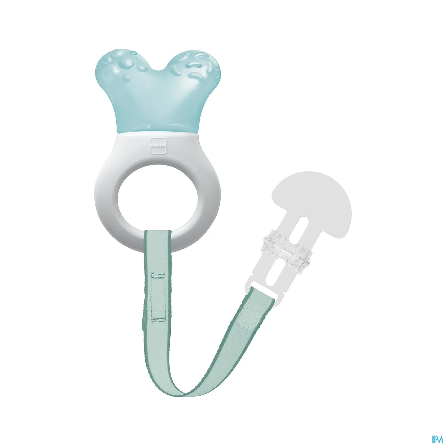 Anneau de Dentition Réfrigérant avec Attache 2 Mois et Plus 1 Anneau de Dentition + 1 Attache
