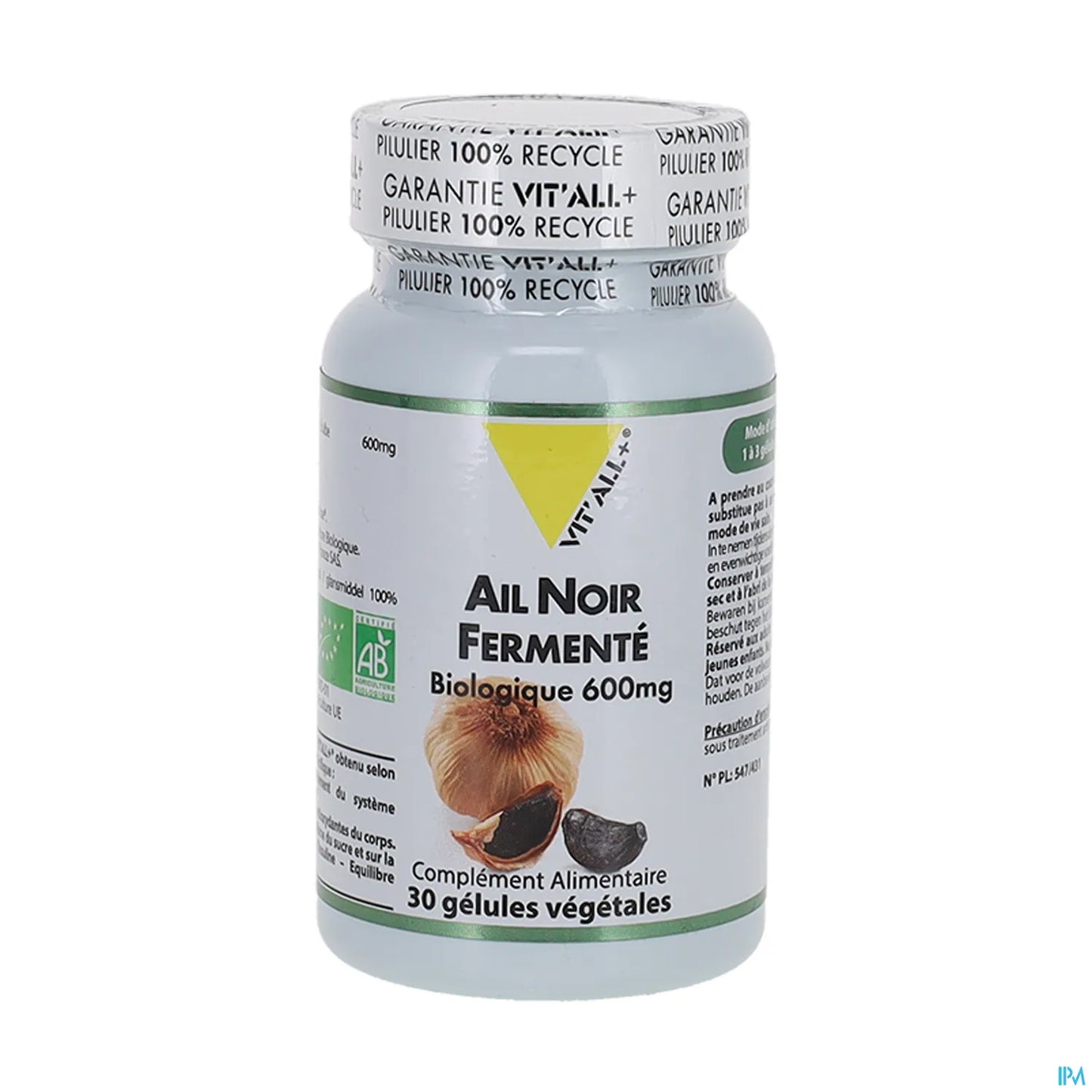 Aglio nero fermentato 600 mg 30 capsule