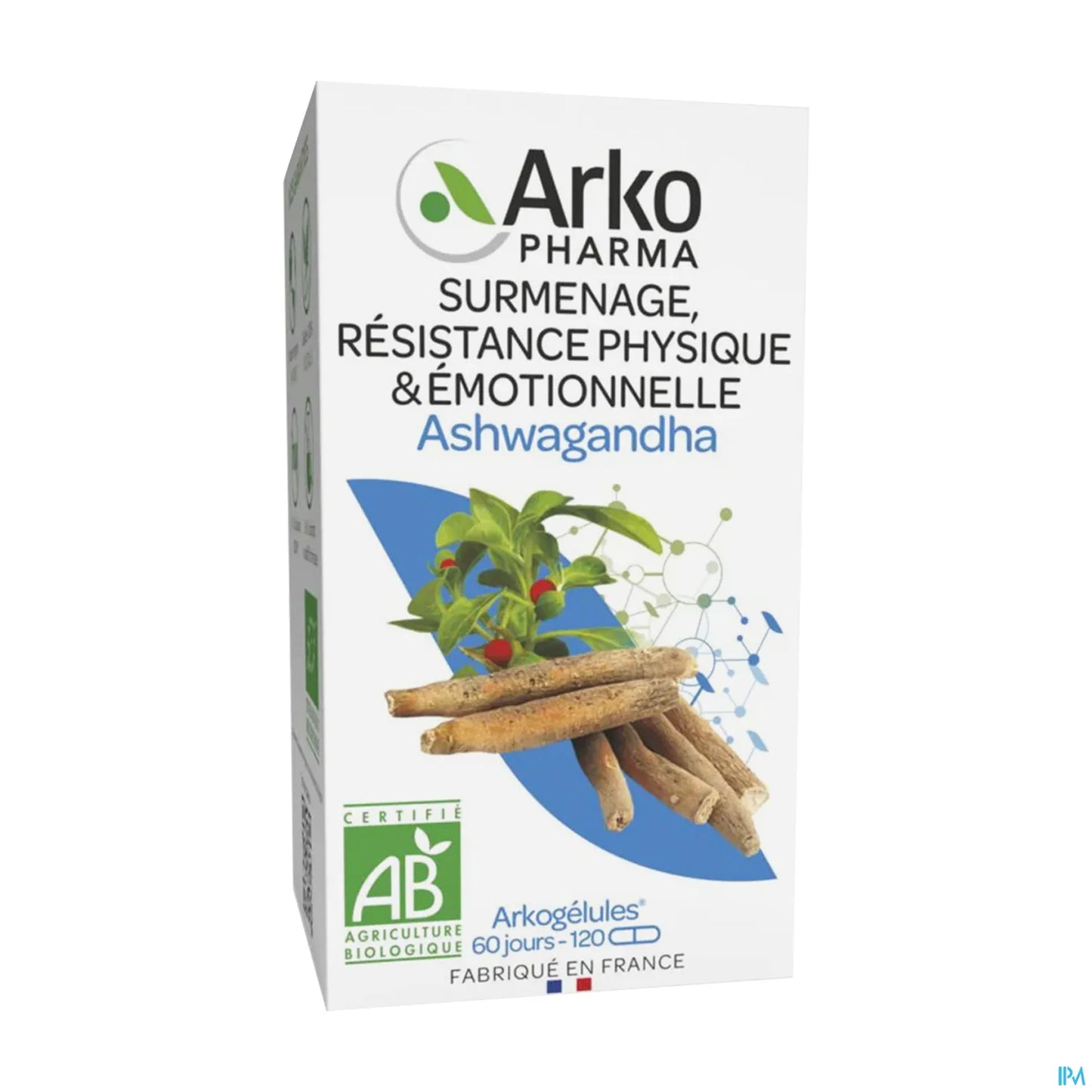 Ashwagandha Bio 120 Gélules