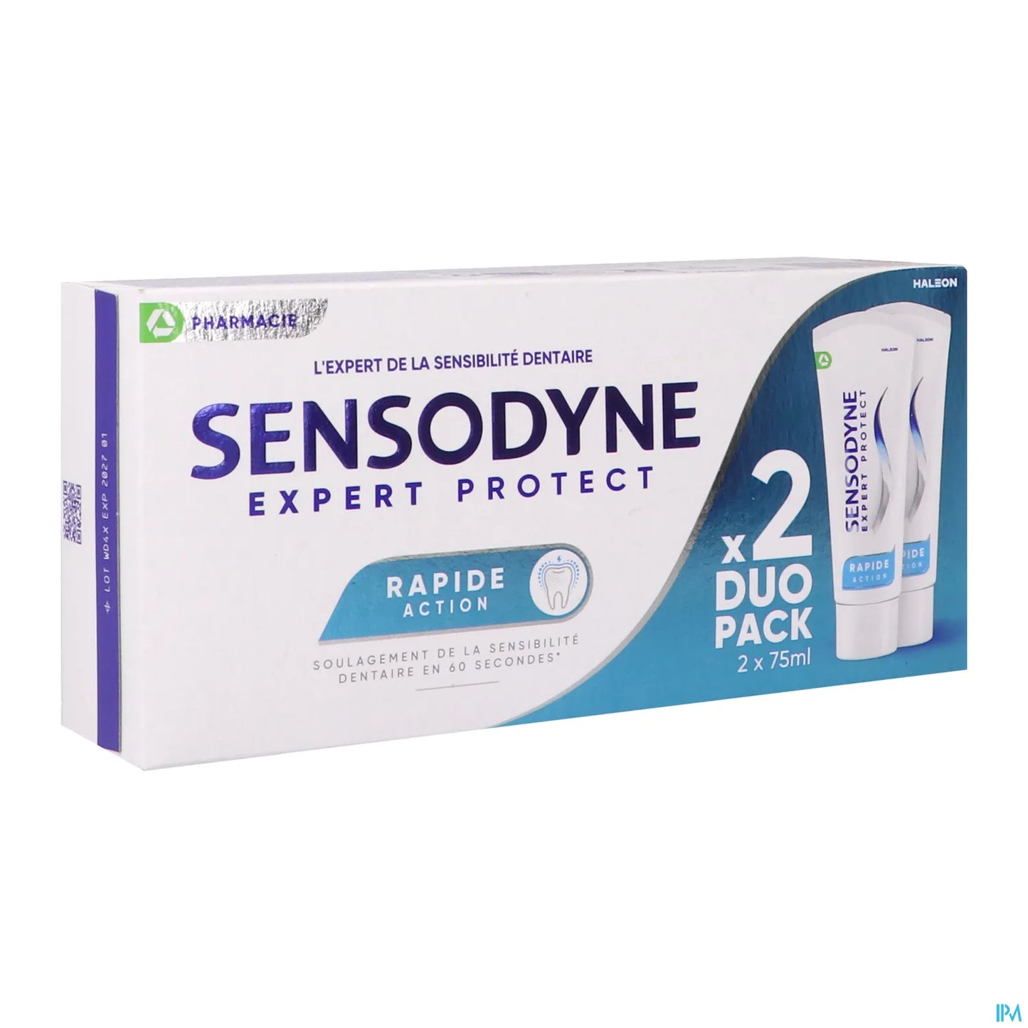 Dentifricio ad azione rapida 2 x 75 ml
