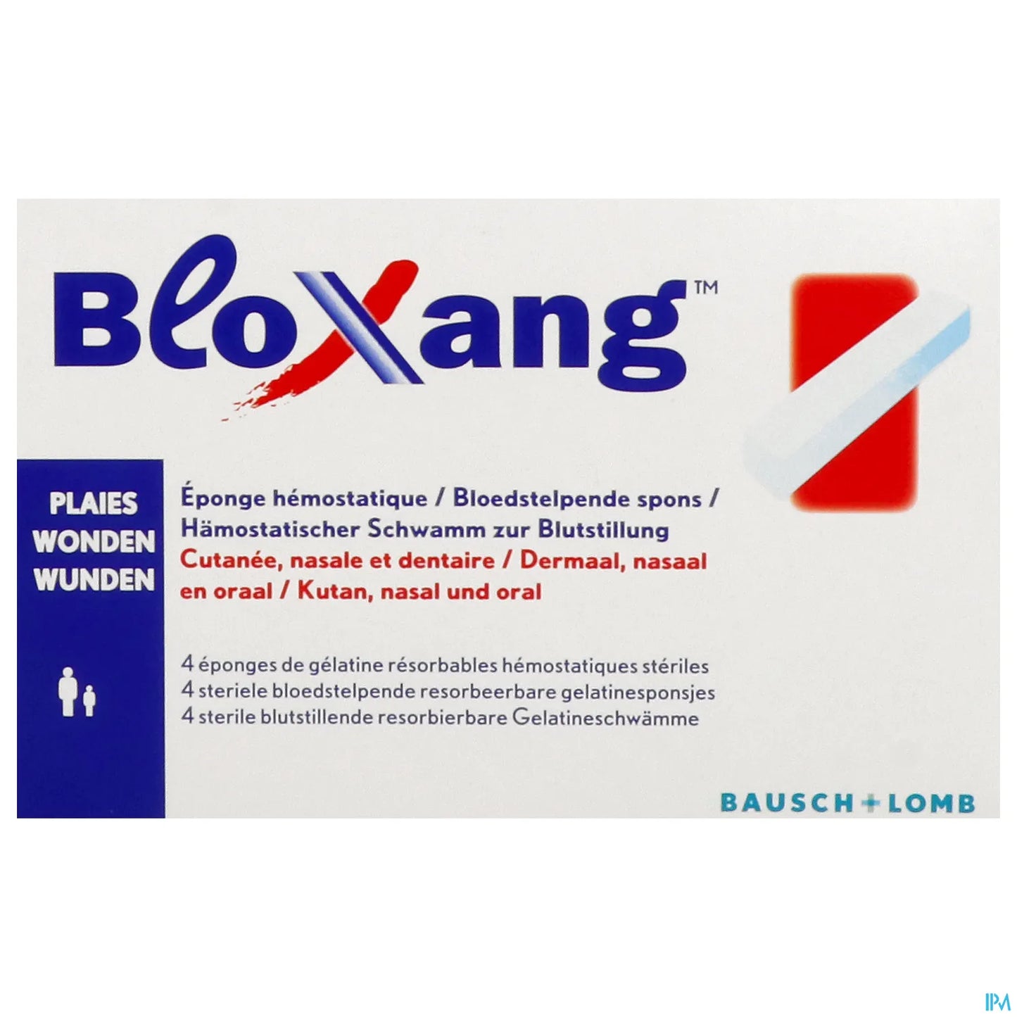 Bausch & Lomb Bloxang Eponge Hémostatique Bte/4