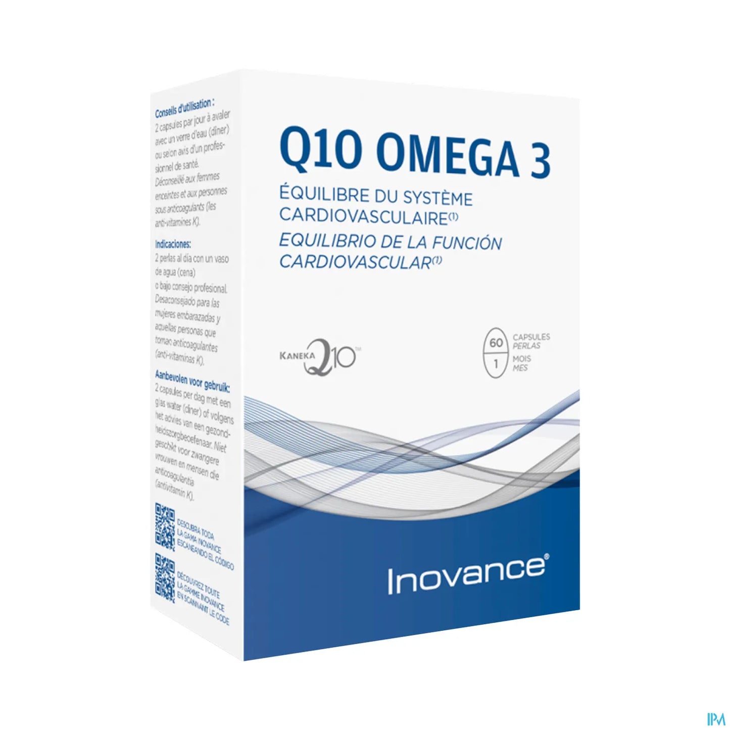 Coenzyme Q10 Et Oméga 3 60 Capsules
