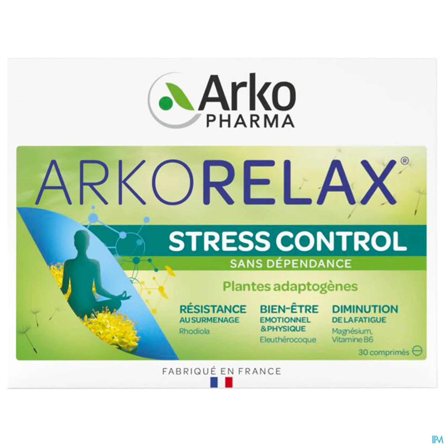 Arkorelax Stress Control Boîte de 30 Comprimés