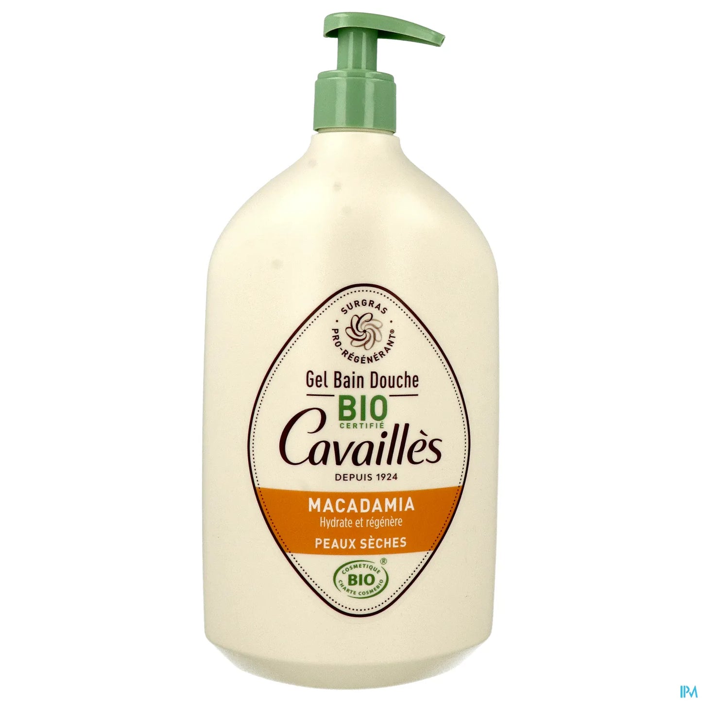Rogé Cavaillès Organic Macadamia Oil Bath and Shower Gel 1L