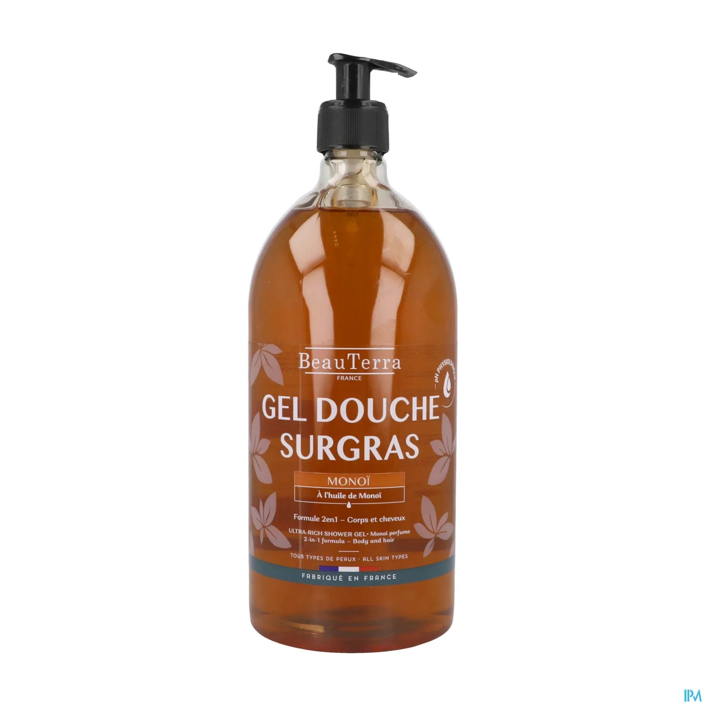 Beauterra Gel Douche Surgras Monoï 1 L