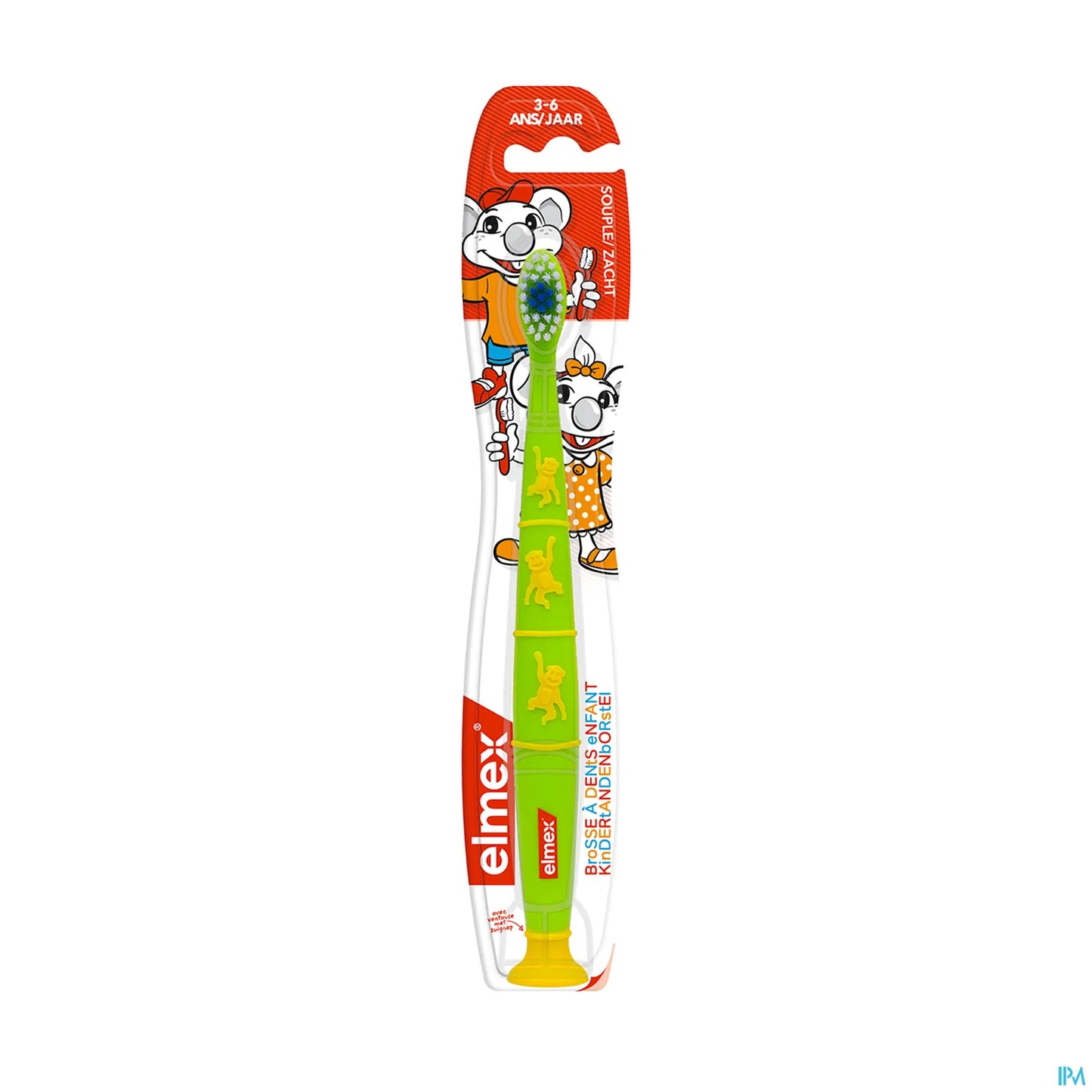 Brosse à Dents Enfant 3-6 Ans Nettoyage Doux et Ludique