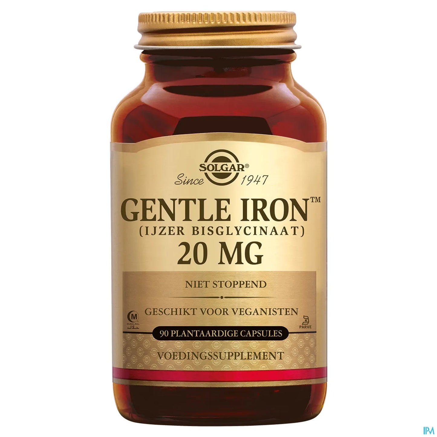 Iron Gentle 90 Capsules Végétales 20mg