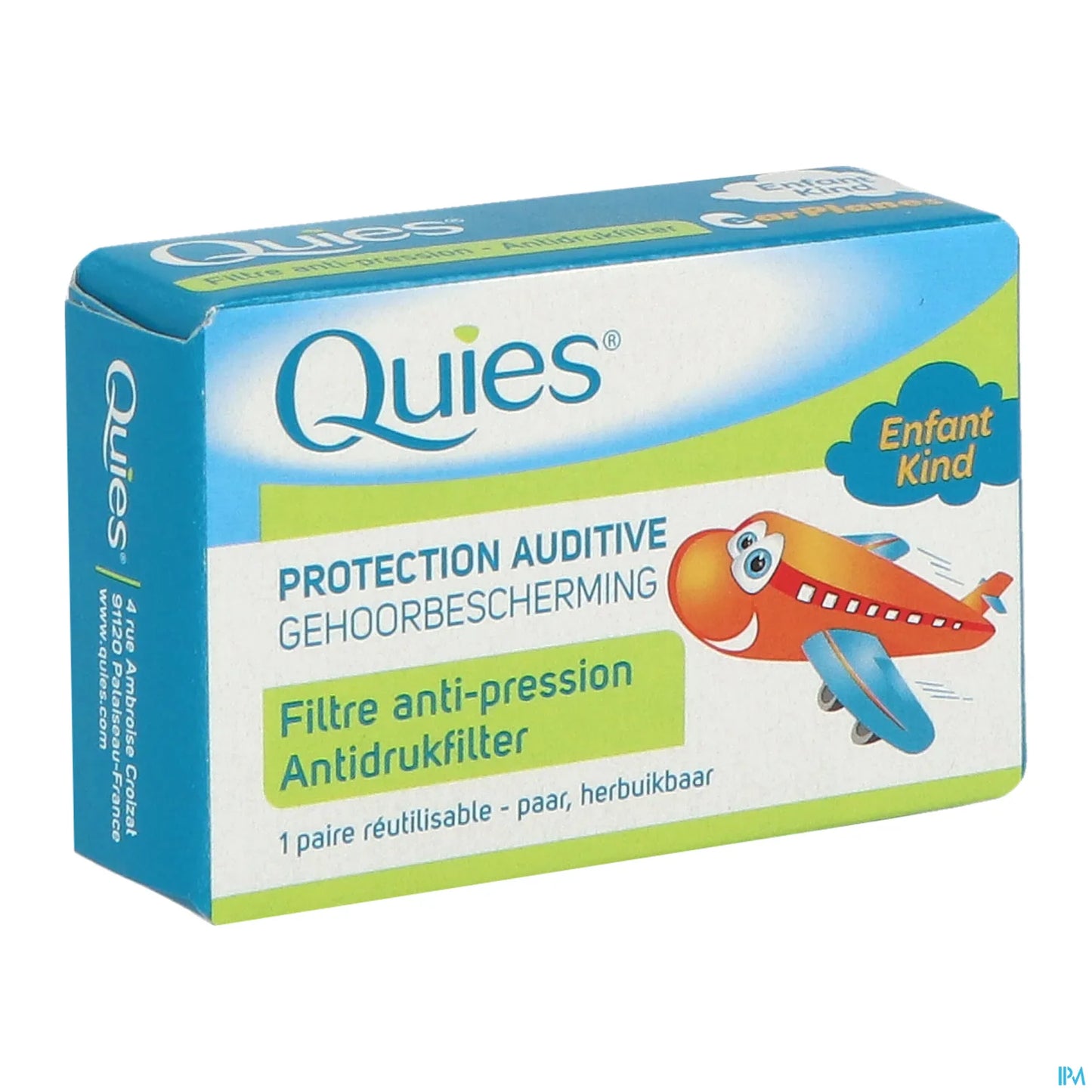 Protection Auditive Airplane Filter Enfant 1 Set