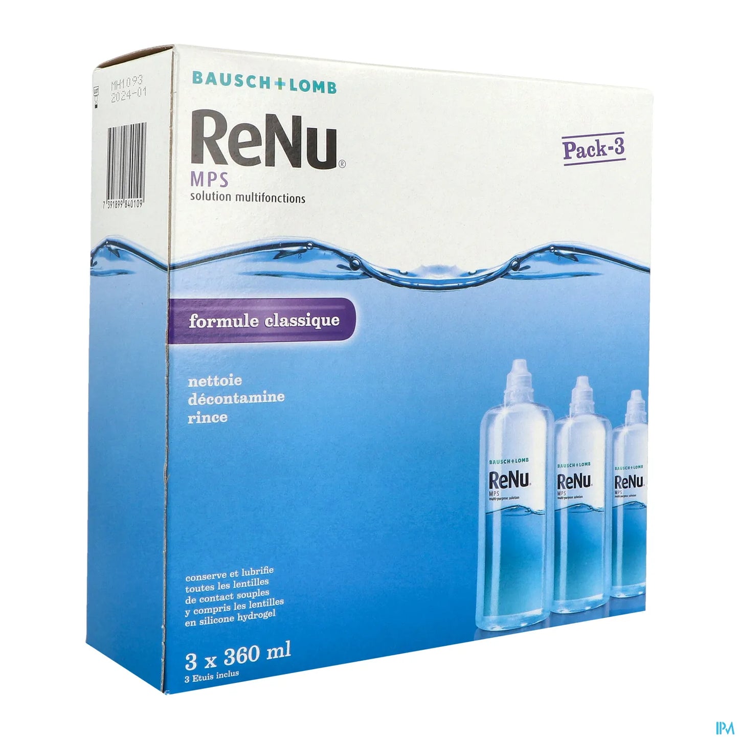 Soluzione multifunzione 3 x 360 ml