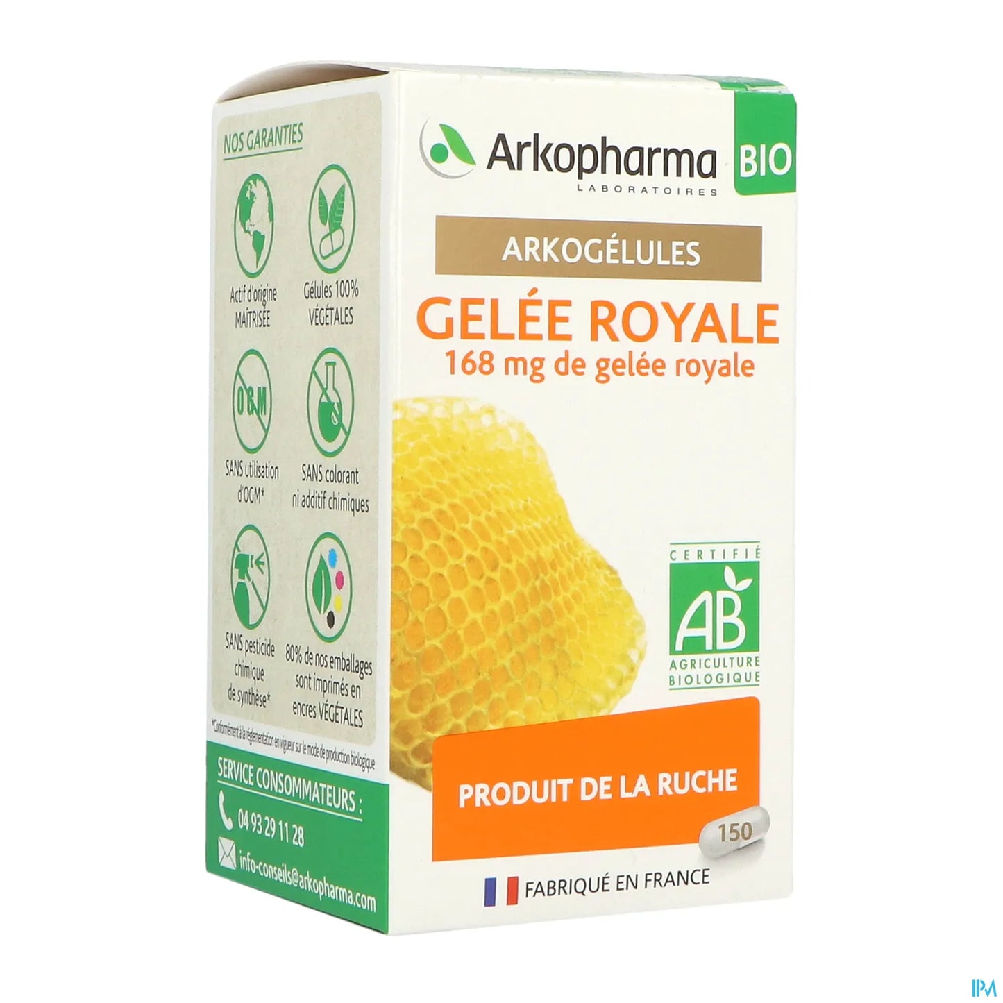 Gelée Royale Bio 150 Gélules