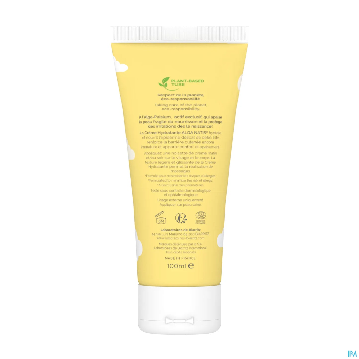 Crème Hydratante Bébé 100ml