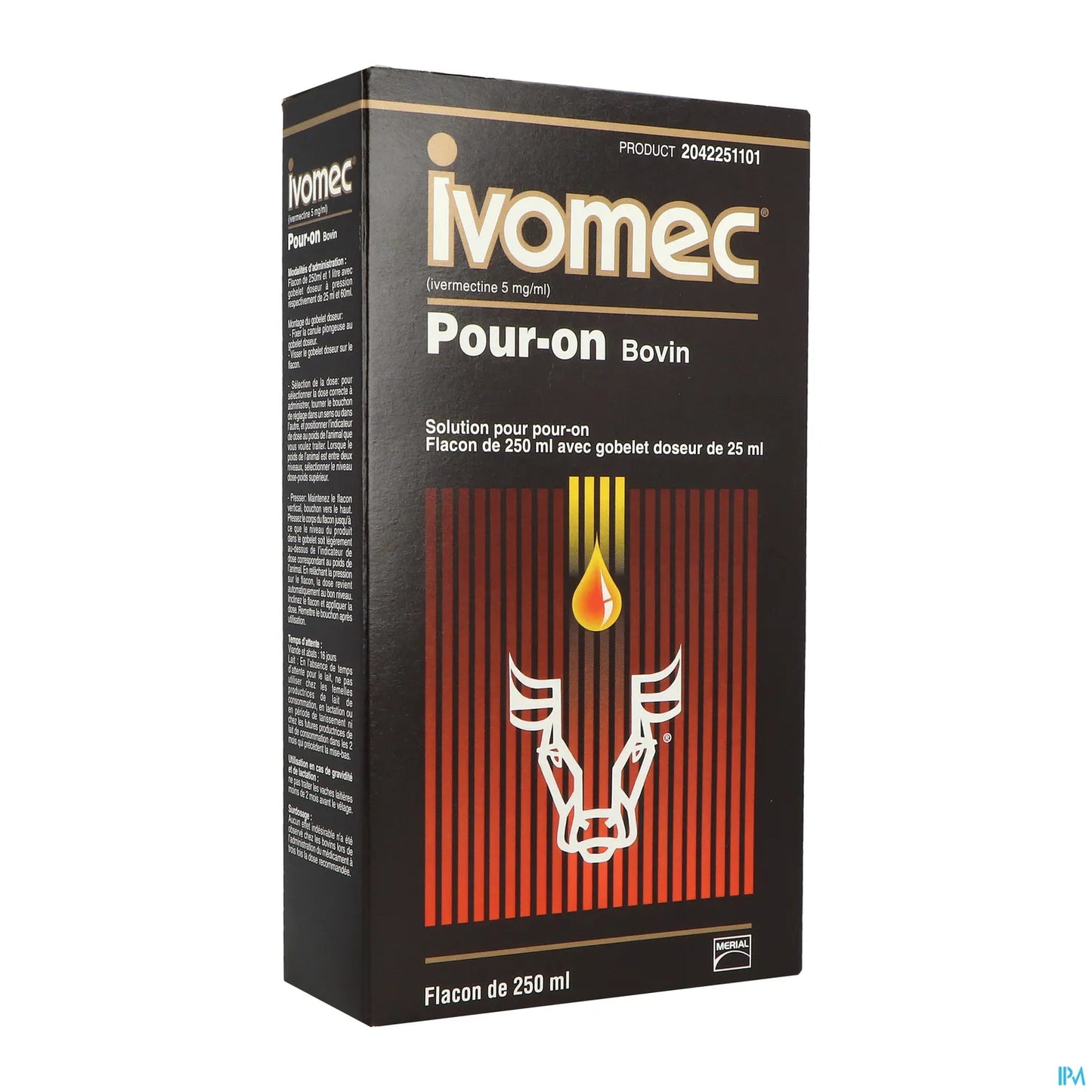 Ivomec Pour On Bovino 250 ml