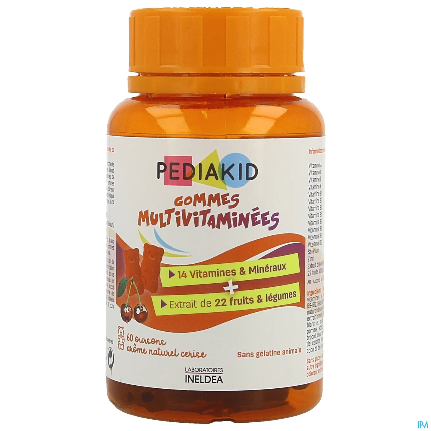 Gommes Multivitaminées 60 Gommes