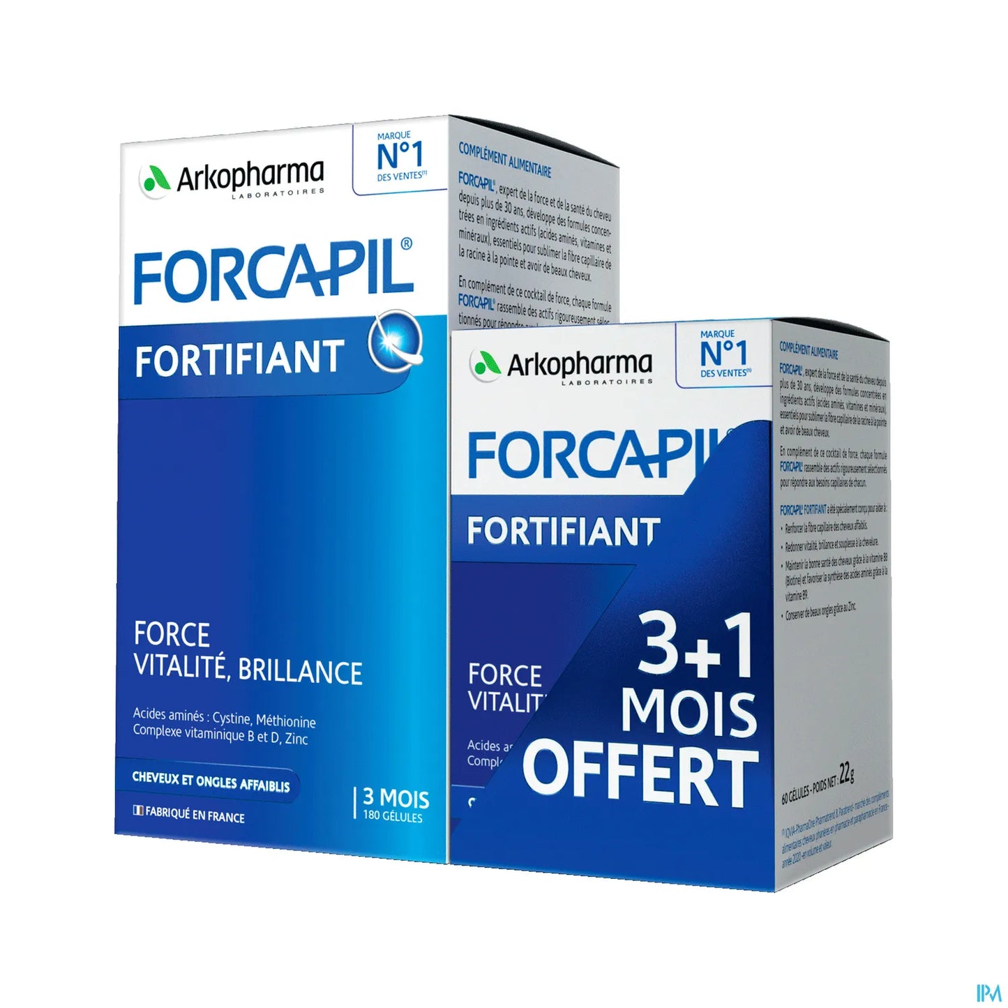 Forcapil Cheveux et Ongles 240 Gélules