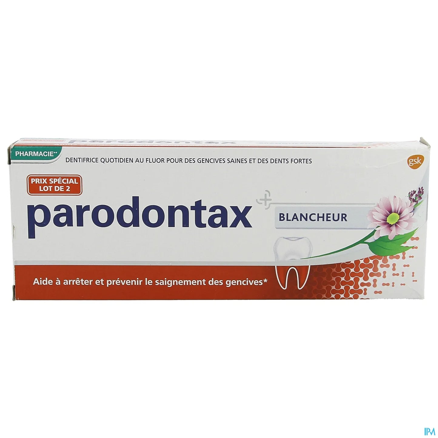 Blancheur Dentifrice Lot de 2x 75ml