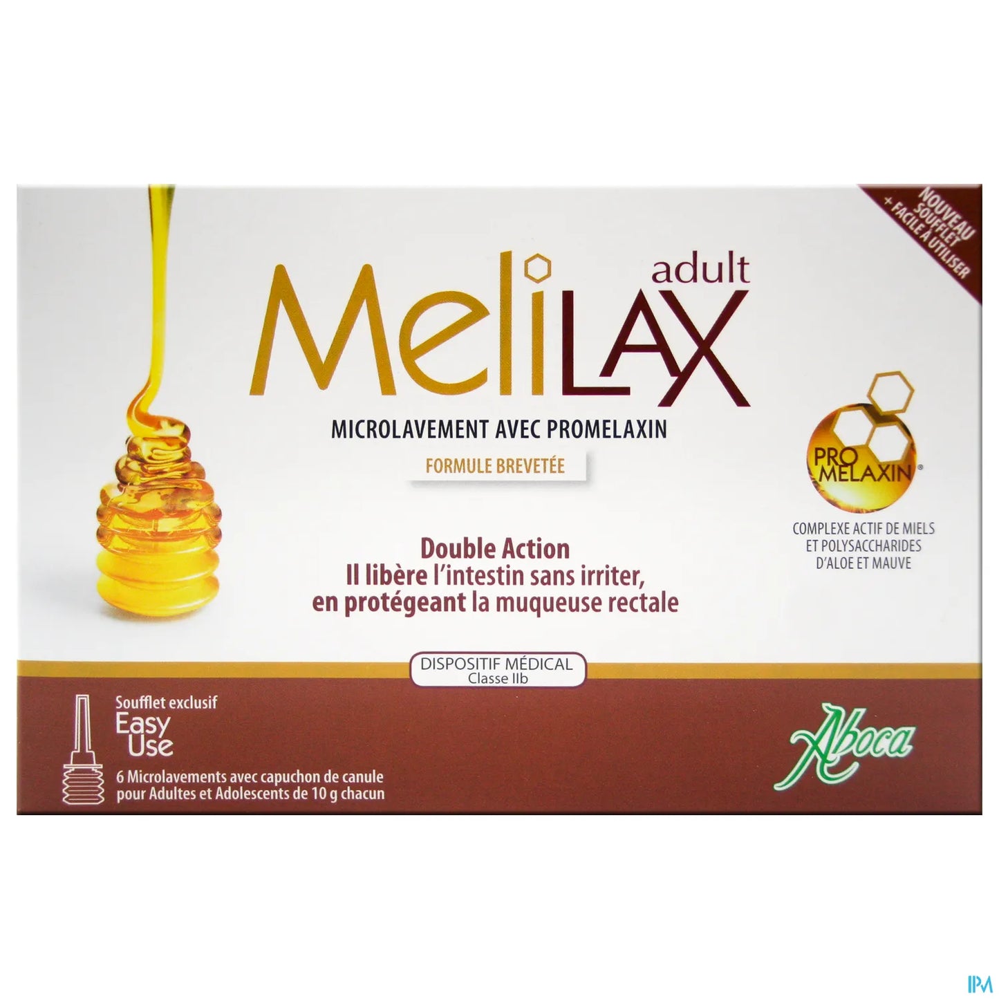 Melilax Adult 6 Microenemas of 10g