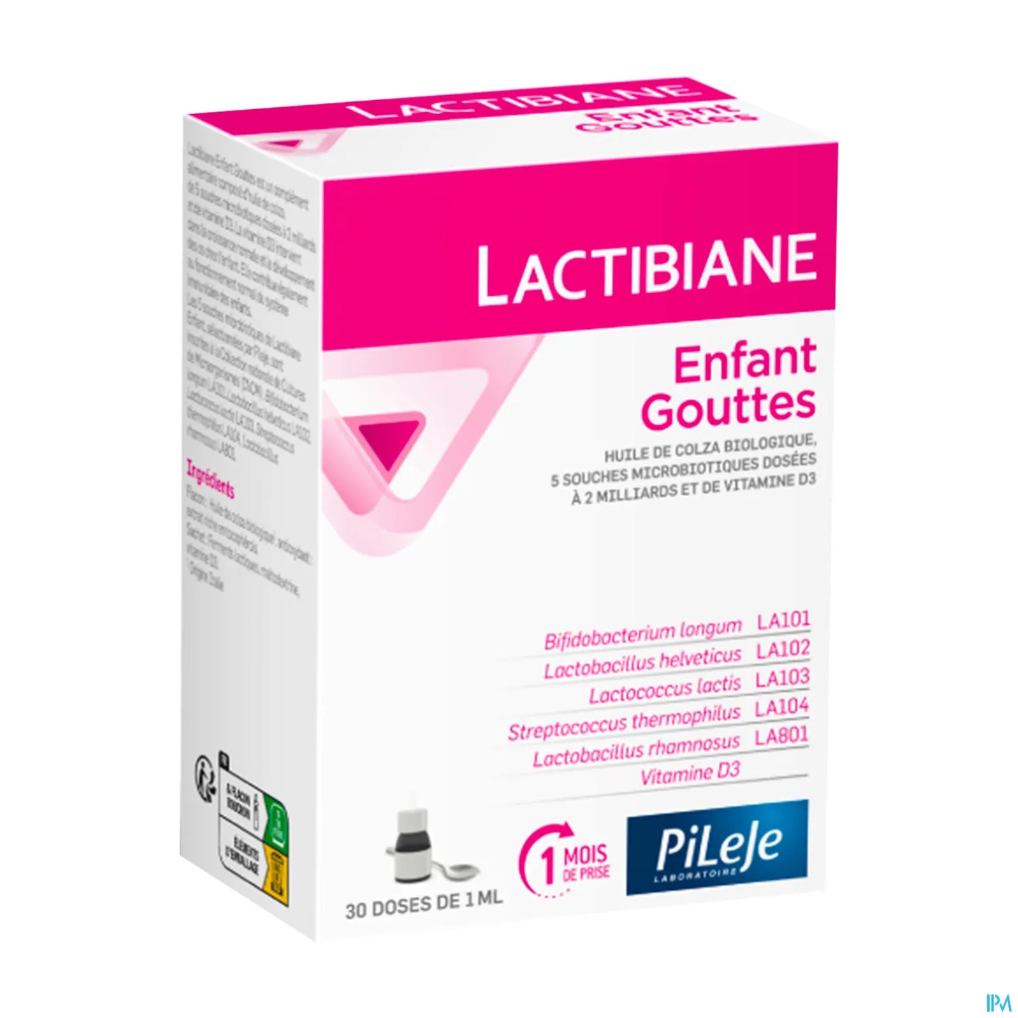Lactibiane Enfant Gouttes Flacon de 30ml