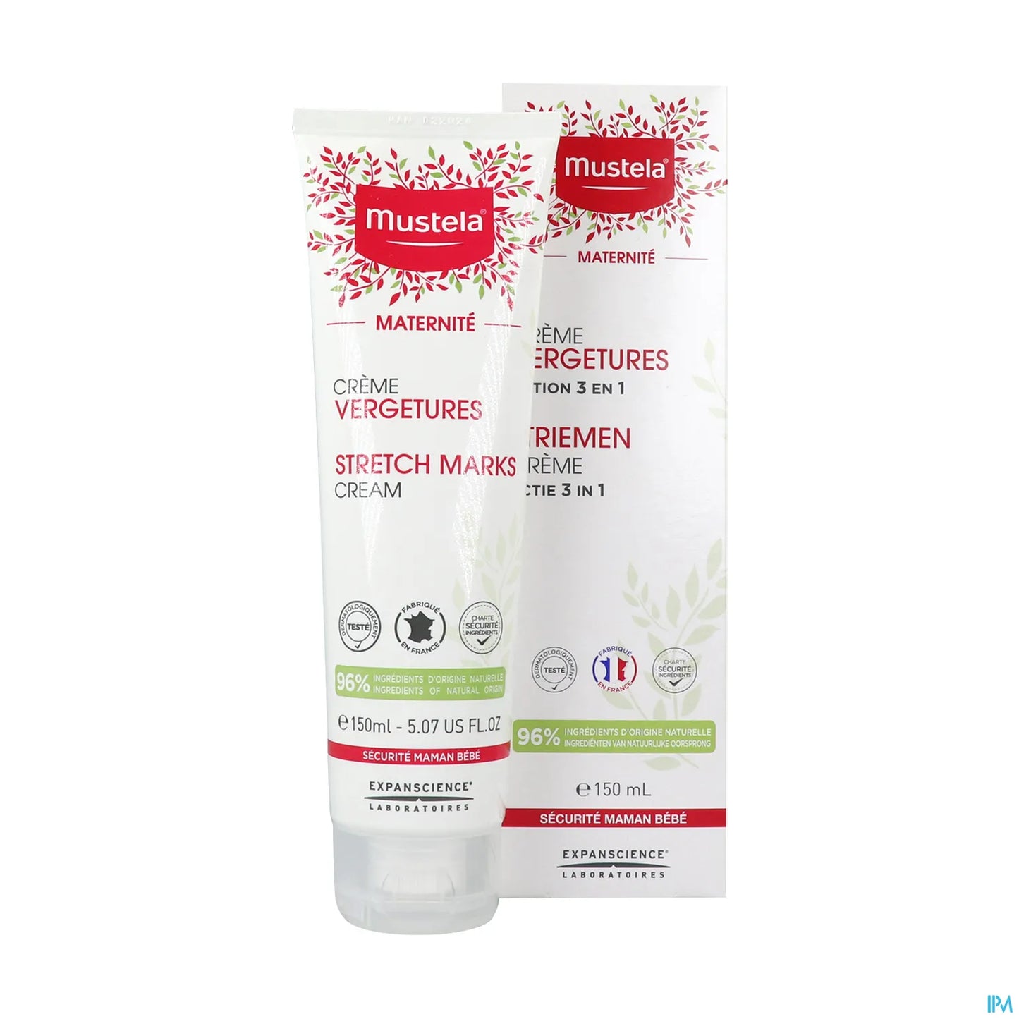 Maternité Crème Vergetures 150ml Avec Parfum