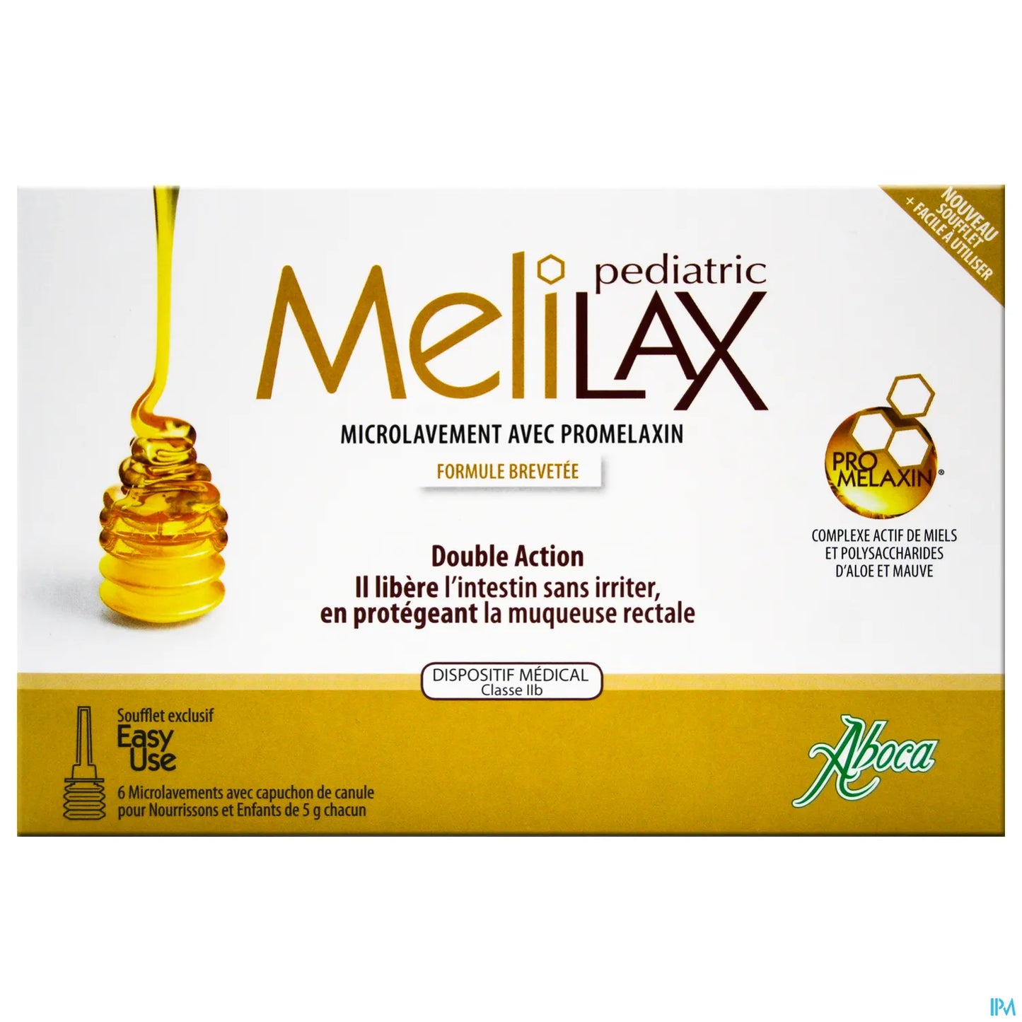 Melilax Pediatric Microlavement Miel 5g X6